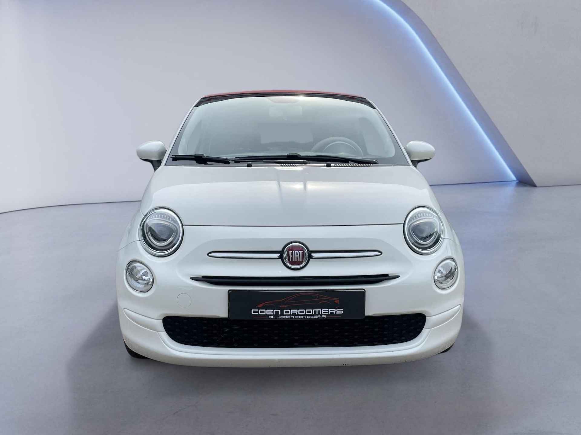 Fiat 500 C Turbo Popstar Fiat 500 C 0.9 TwinAir Turbo Popstar Cabrio/Apple Carplay/Airco/Isofix/Bluetooth/Radio-CD/ (MET GARANTIE*) - 8/30