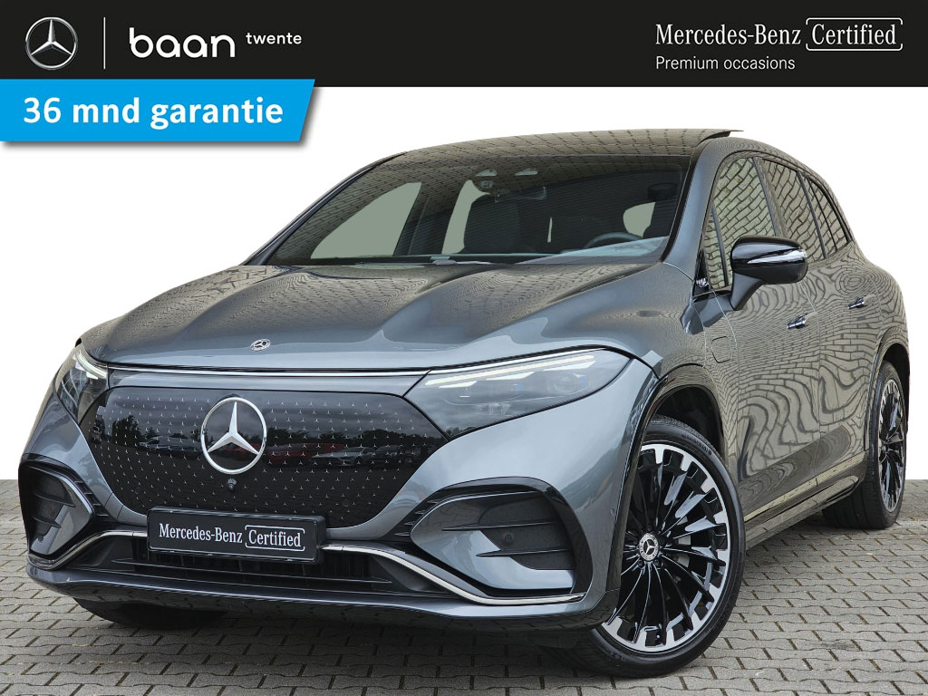 Mercedes-Benz EQS SUV 450 4-Matic AMG-Line | Rij-assistentiepakket | Panoramadak | Burmester | Trekhaak bij viaBOVAG.nl