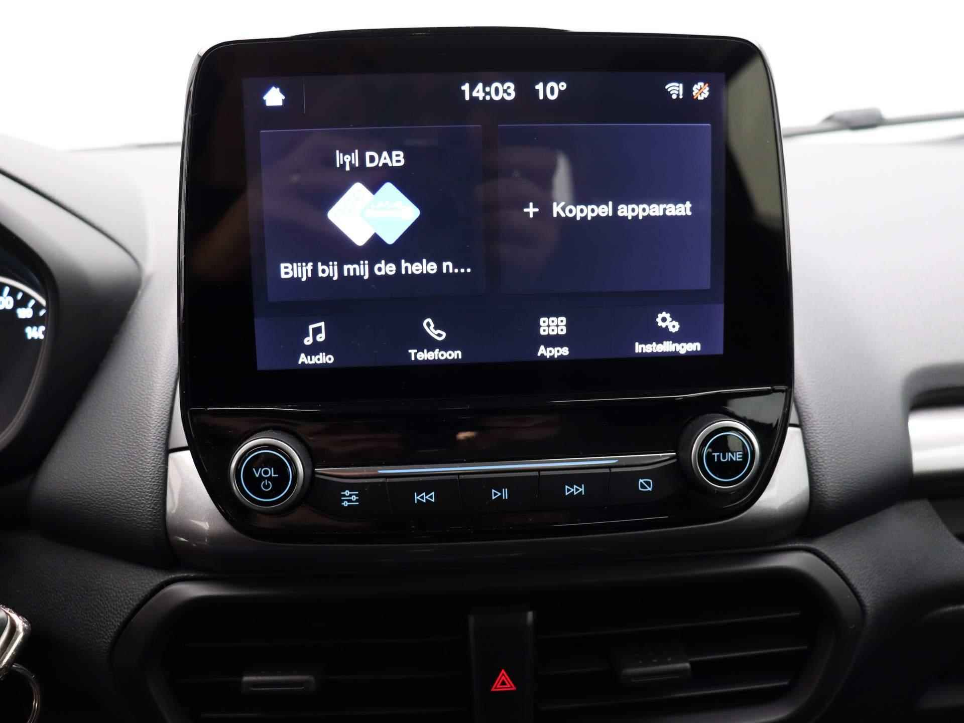 Ford EcoSport 1.0 EcoBoost Connected | Apple CarPlay | Lichtmetalen Velgen | DAB+ Radio | Cruise Control | - 10/31