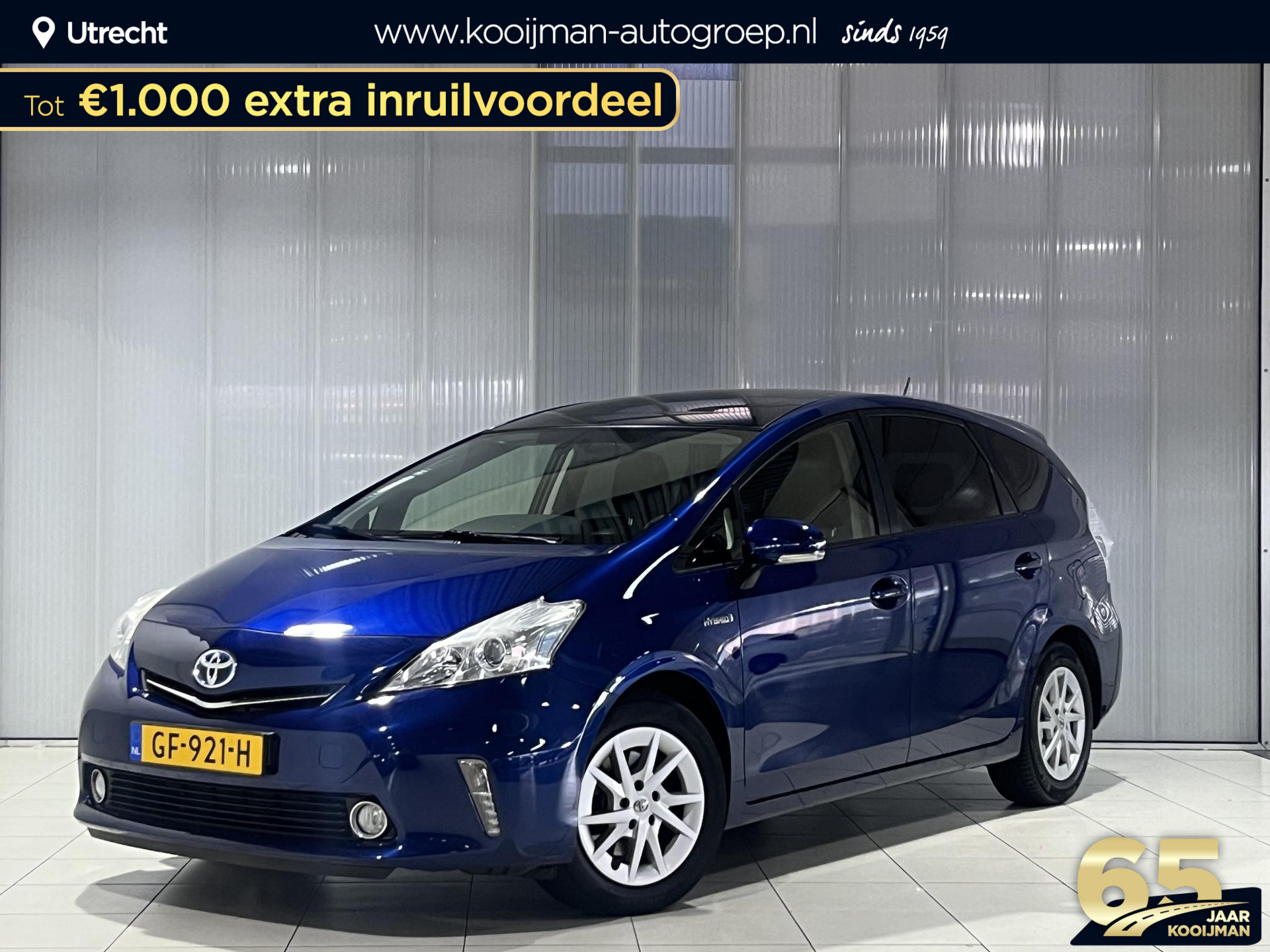 Toyota Prius Wagon 1.8 Dynamic Aspiration Business | HUD | Leder | Panoramadak | Navigatie | 7-persoons