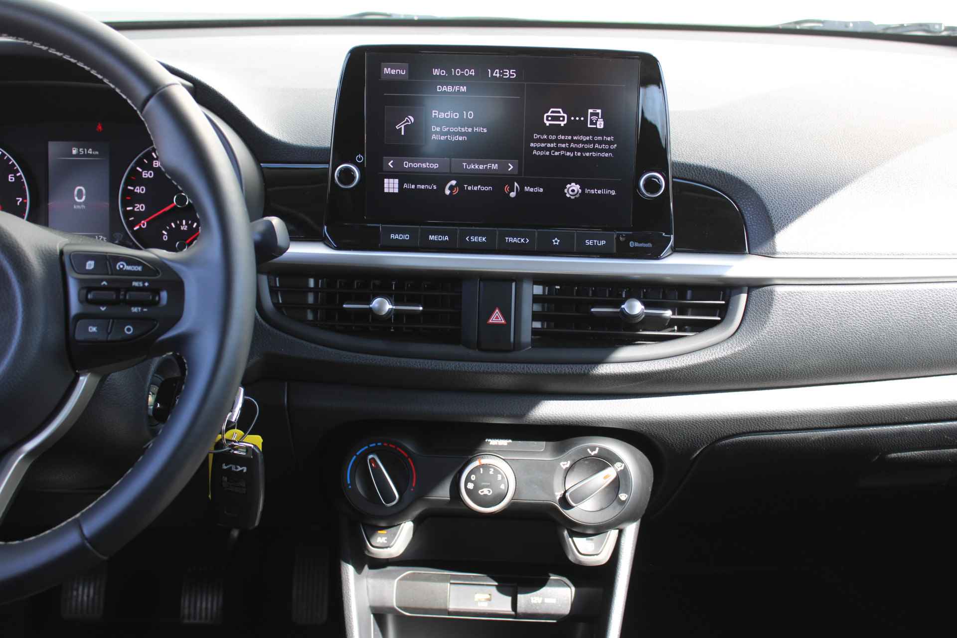 Kia Picanto 1.0 DPi DynamicLine | Camera | Airco | Navi apple car play / Android auto | 14" LM | - 17/29