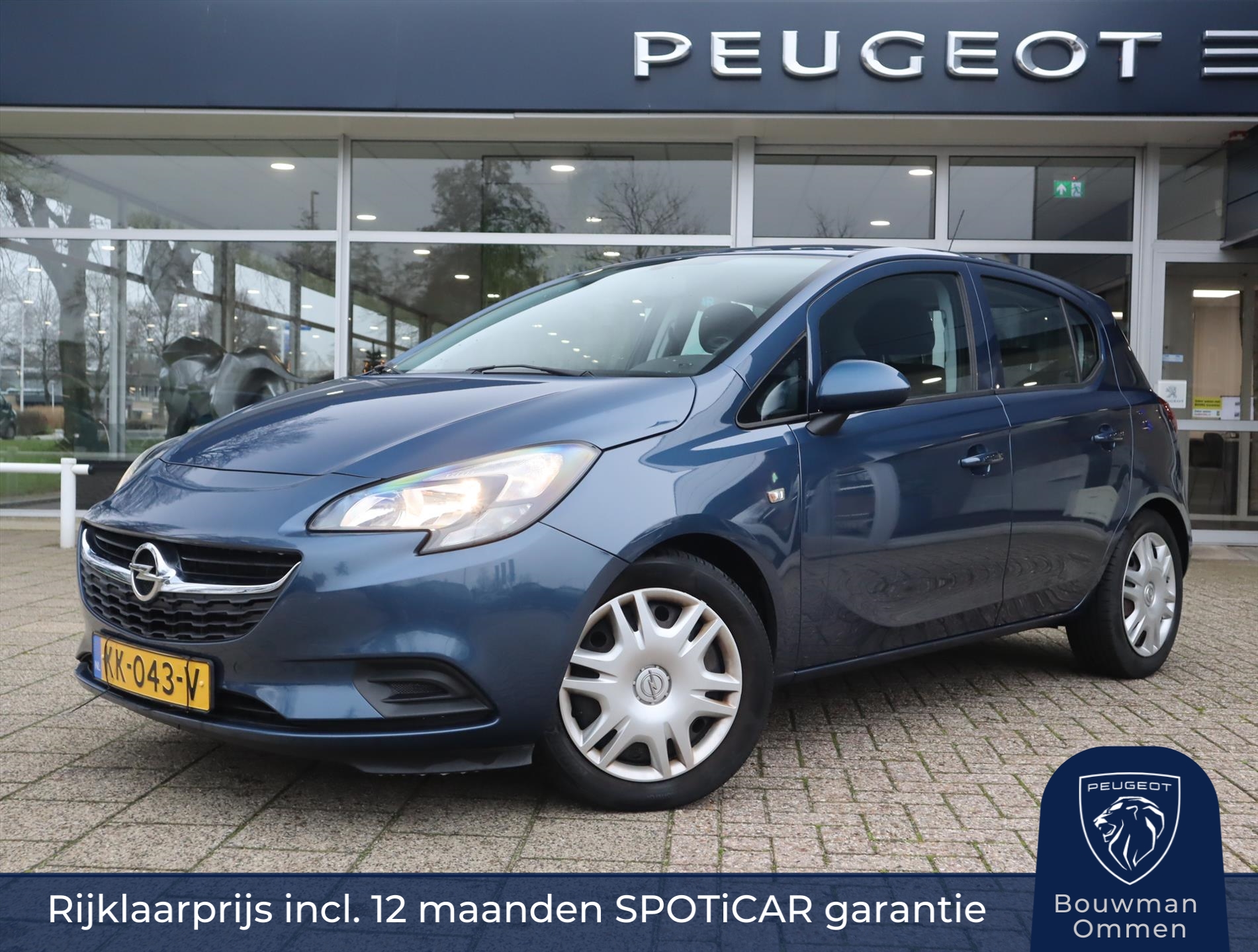 OPEL Corsa Edition 5-Drs 1.4 90pk, Rijklaarprijs, Airco Bluetooth El. bedienbare ramen