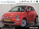 Fiat 500 Lounge 0.9 TwinAir TURBO 80pk | NAVI | AIRCO | PANODAK | DAB+ | LM-VELGEN | ROSSO CORALLO |