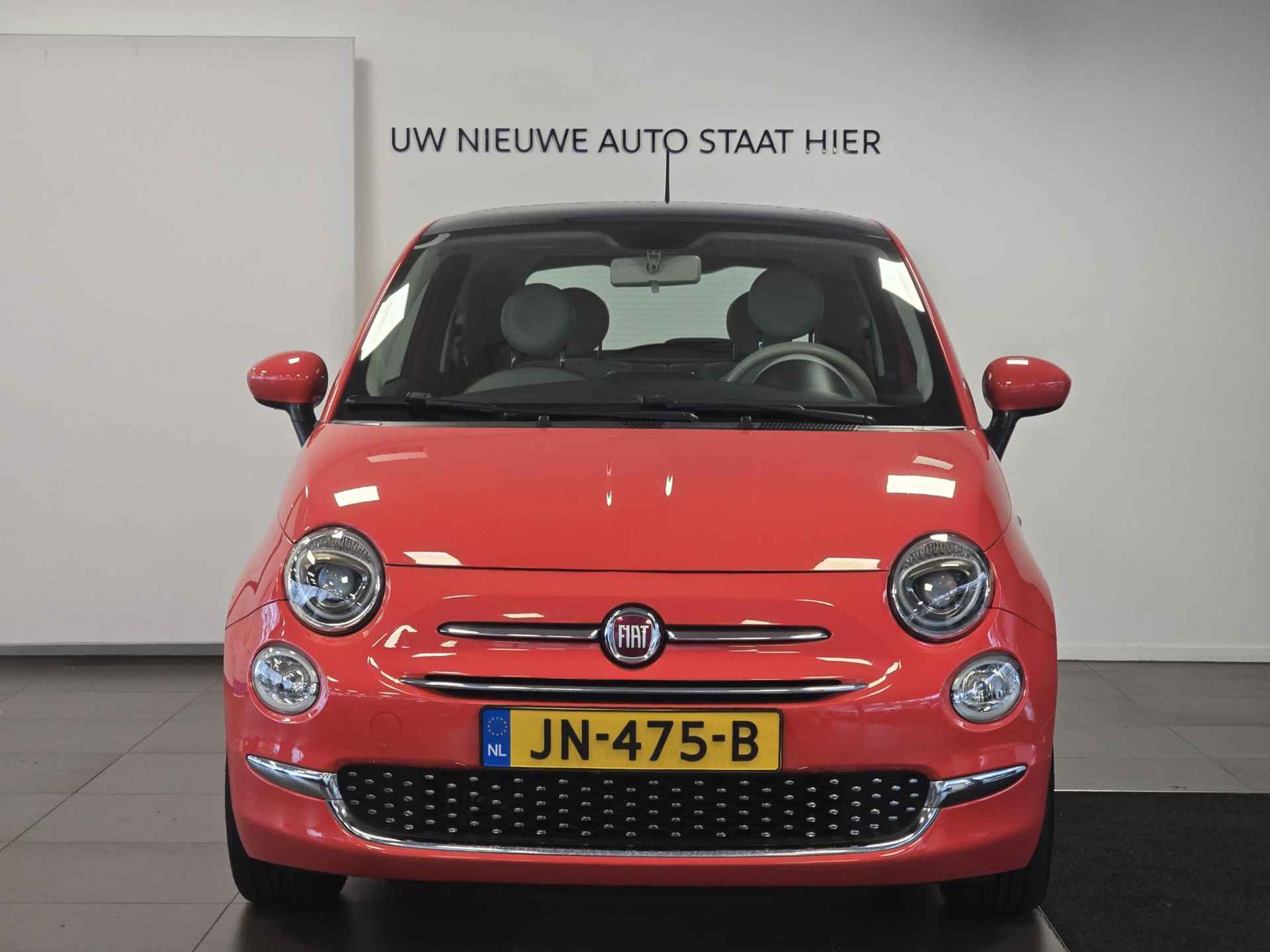 Fiat 500 Lounge 0.9 TwinAir TURBO 80pk | NAVI | AIRCO | PANODAK | DAB+ | LM-VELGEN | ROSSO CORALLO | - 5/51