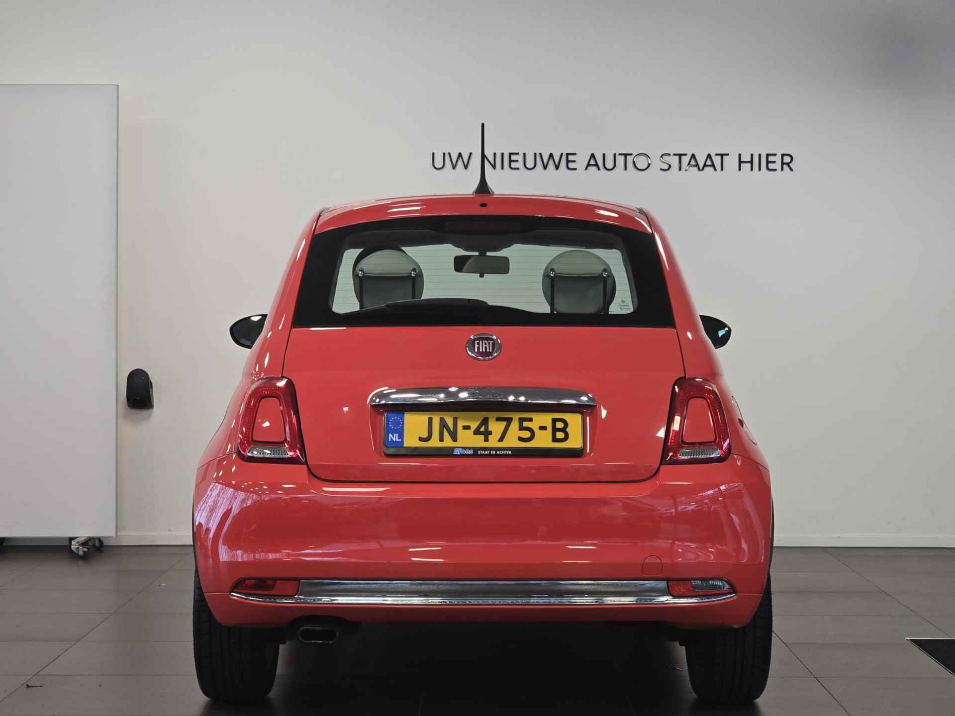 Fiat 500 Lounge 0.9 TwinAir TURBO 80pk | NAVI | AIRCO | PANODAK | DAB+ | LM-VELGEN | ROSSO CORALLO | - 8/51