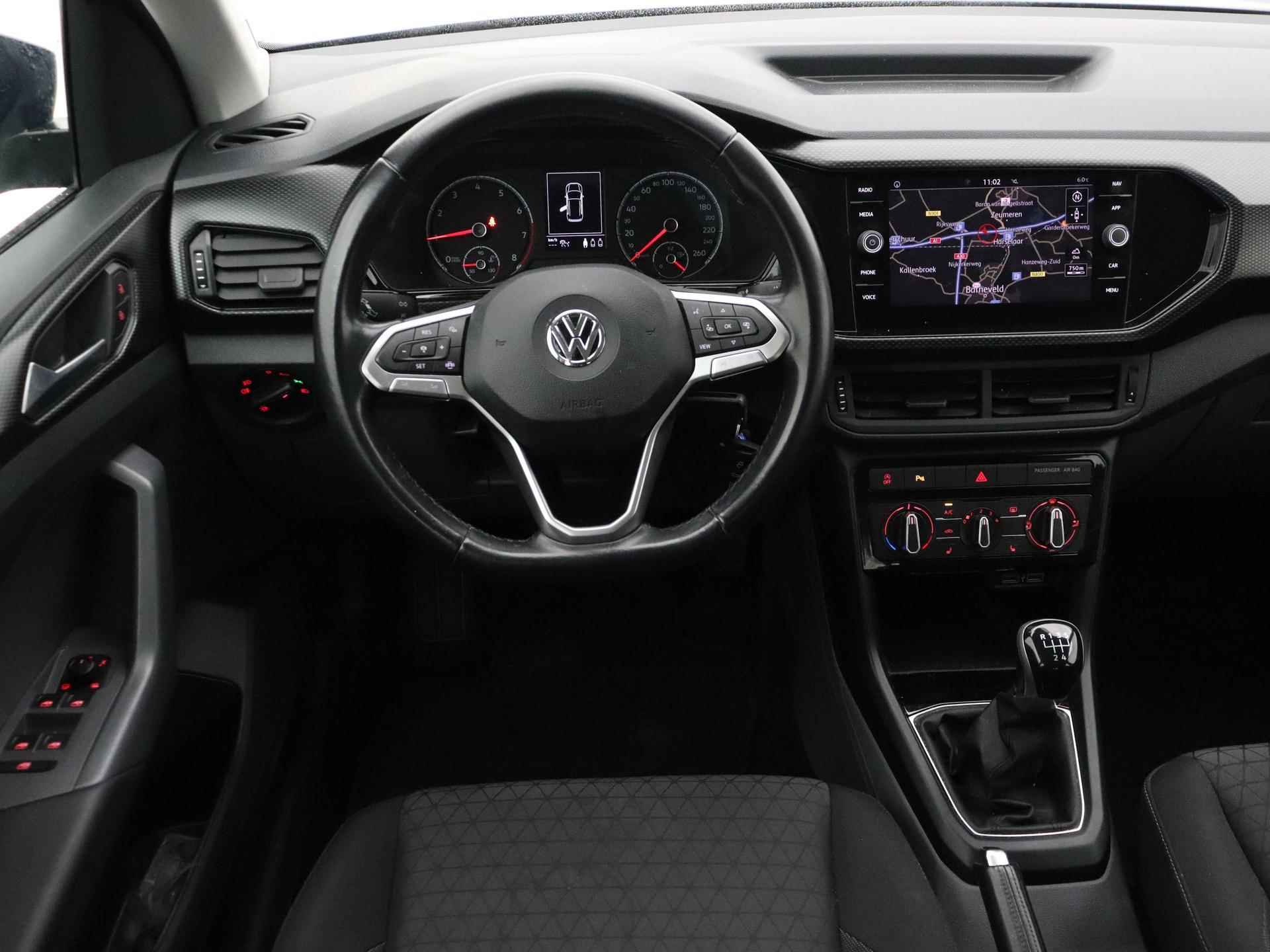 Volkswagen T-Cross 1.0 TSI Life | NIEUW BINNEN | Navigatie | Stoelverwarming | Parkeersensoren | ACC | 16" | Trekhaak | - 5/10