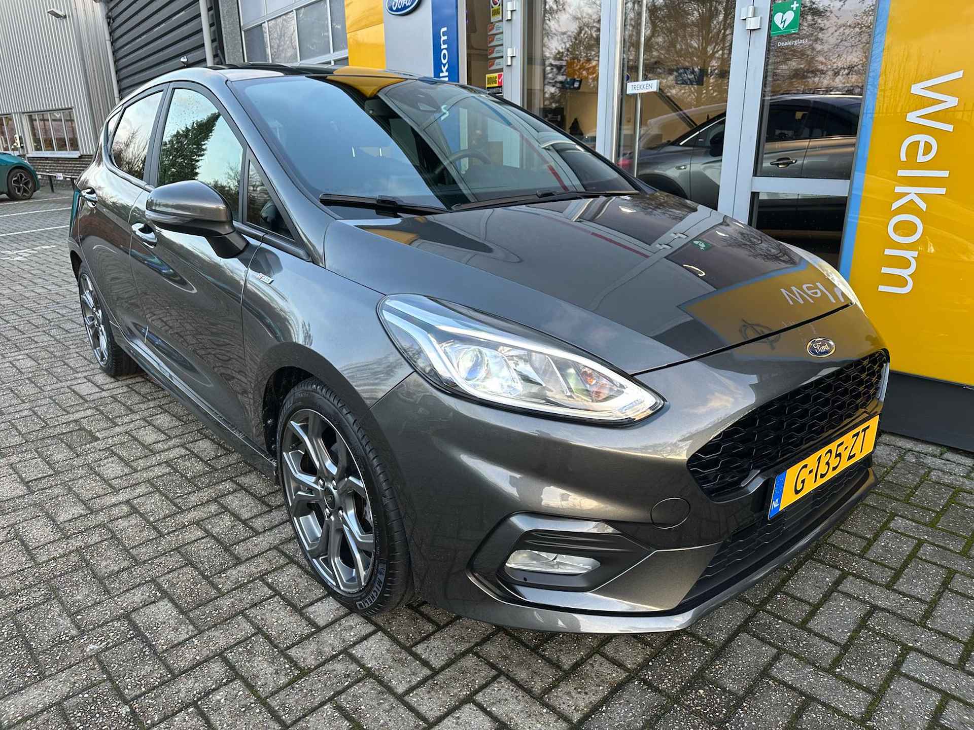 Ford Fiesta 1.0 95PK ST-Line | NAVIGATIE| CRUISE CONTROL| DAB| PARKEERSENSOREN| KEYLESS START - 9/31