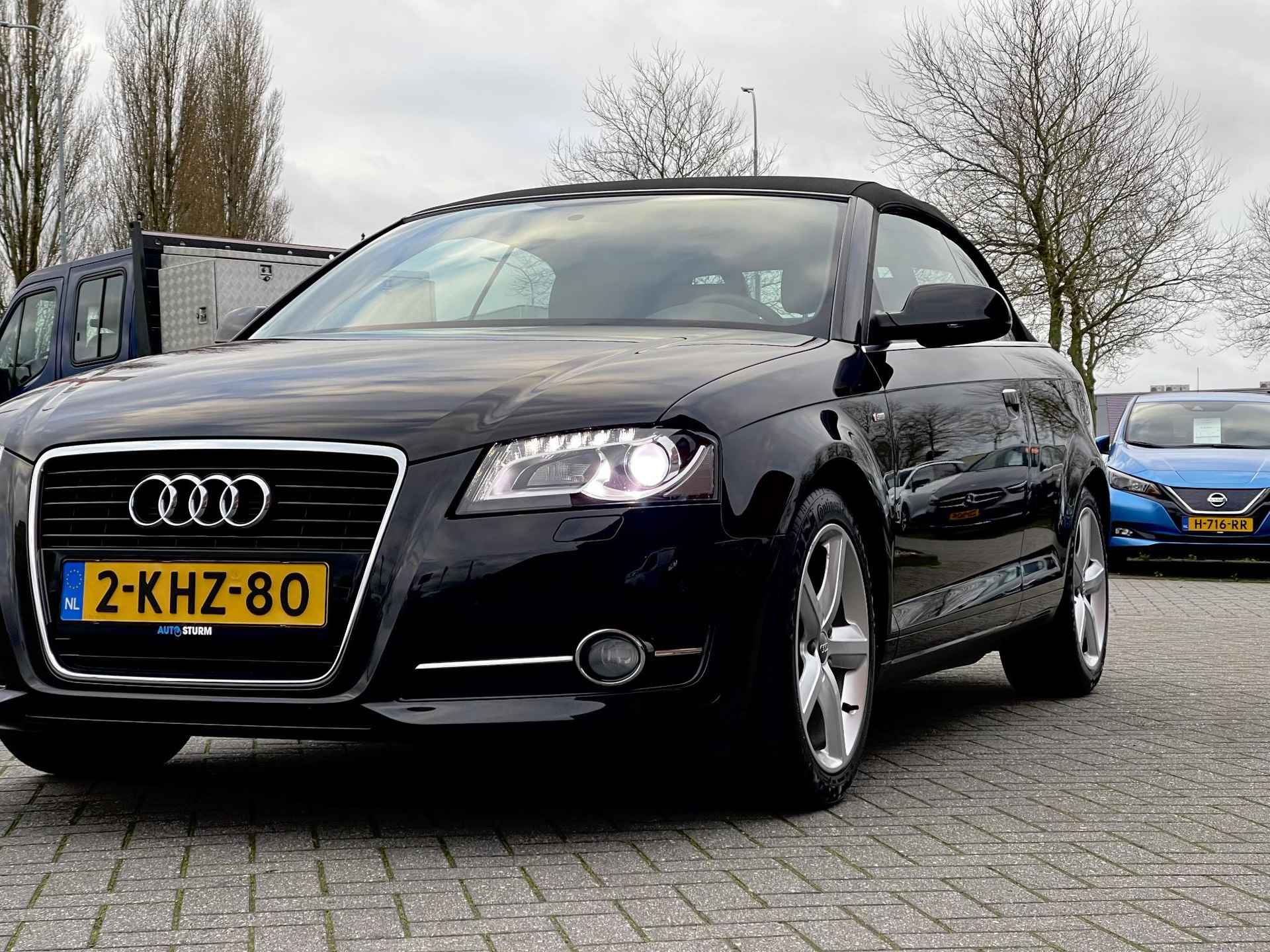 Audi A3 Cabriolet 1.2 TFSI Ambition Pro Line S NL-Auto + Lage KM-Stand | Elek. Cabriodak | Sportstoelen | Navigatie | Stoelverwarming | Xenon | Climate Control | Rijklaarprijs! - 20/35