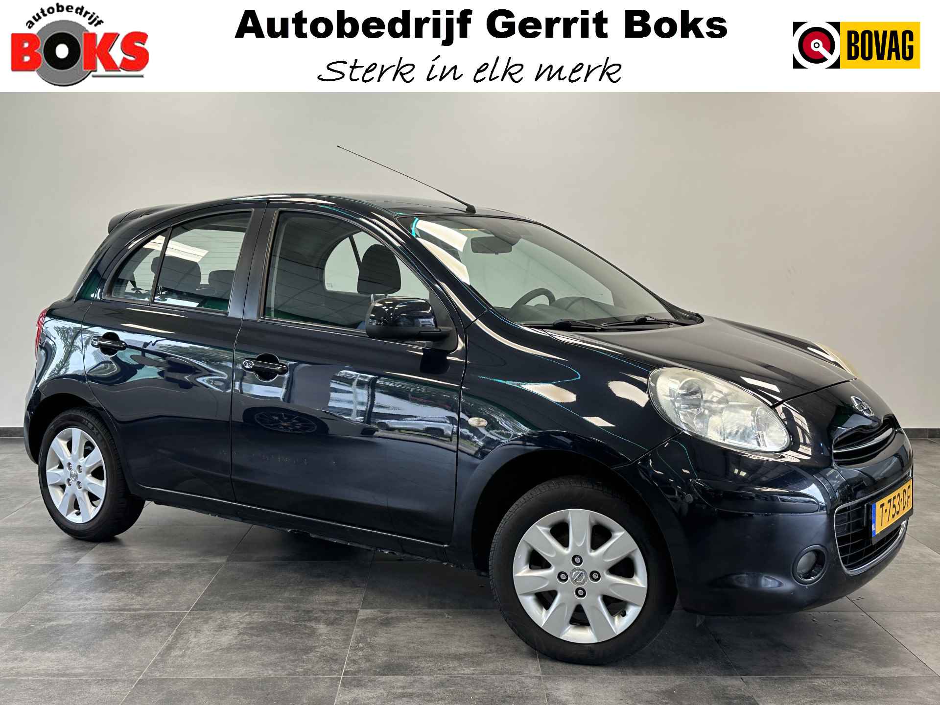 Nissan Micra 1.2 Acenta Panorama dak Navigatie, Cruise control, Climate Control - 1/17