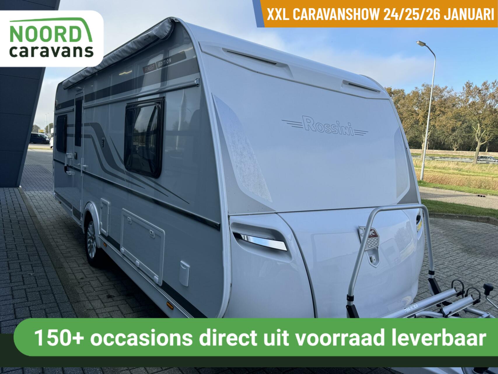 TABBERT ROSSINI FINEST 540 E MOVER +ENKELE BEDDEN +ZAKLUIFEL