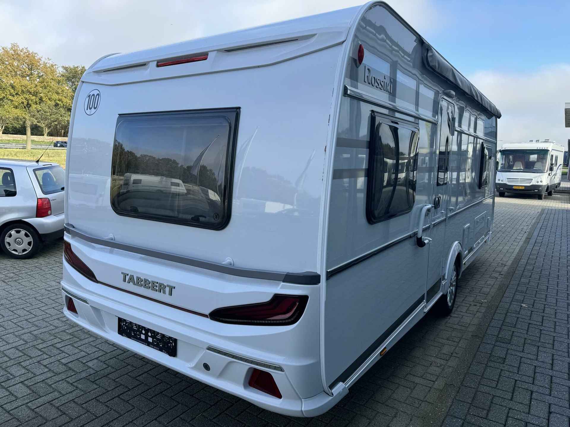 TABBERT ROSSINI FINEST 540 E MOVER +ENKELE BEDDEN +ZAKLUIFEL - 4/19