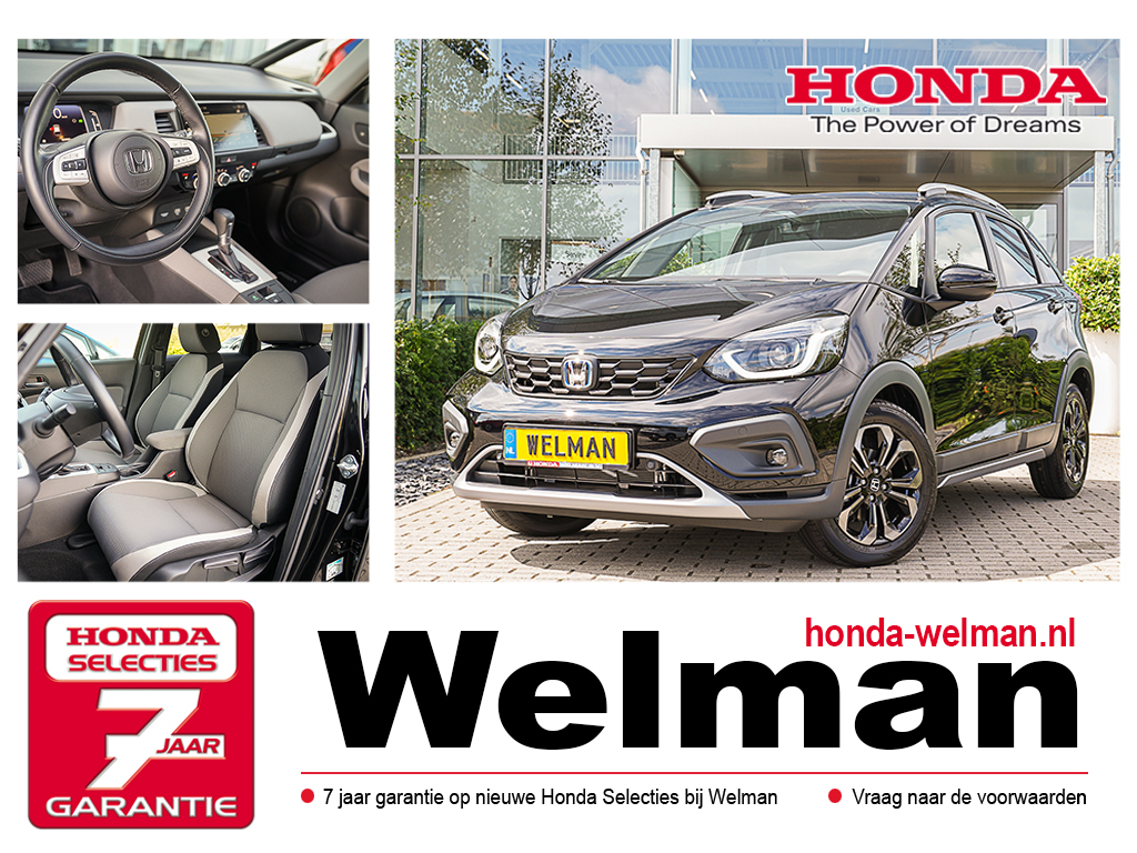 Honda Jazz 1.5 e:HEV ADVANCE CROSSTAR - AKTIE - NIEUW - CAMERA