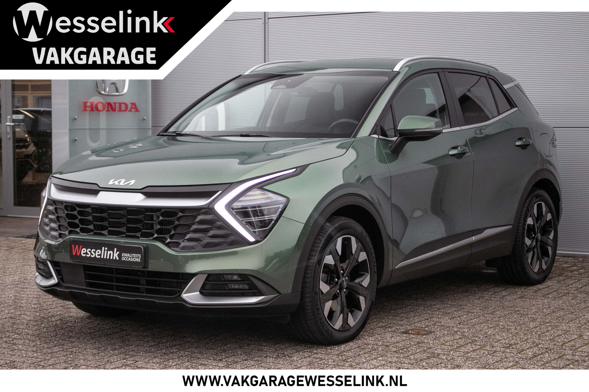 Kia Sportage 1.6 T-GDi Plug-in Hybrid AWD DynamicLine All-in rijklaarprijs | Ad. cruise | Stoel+stuurverw | Cam | Nav