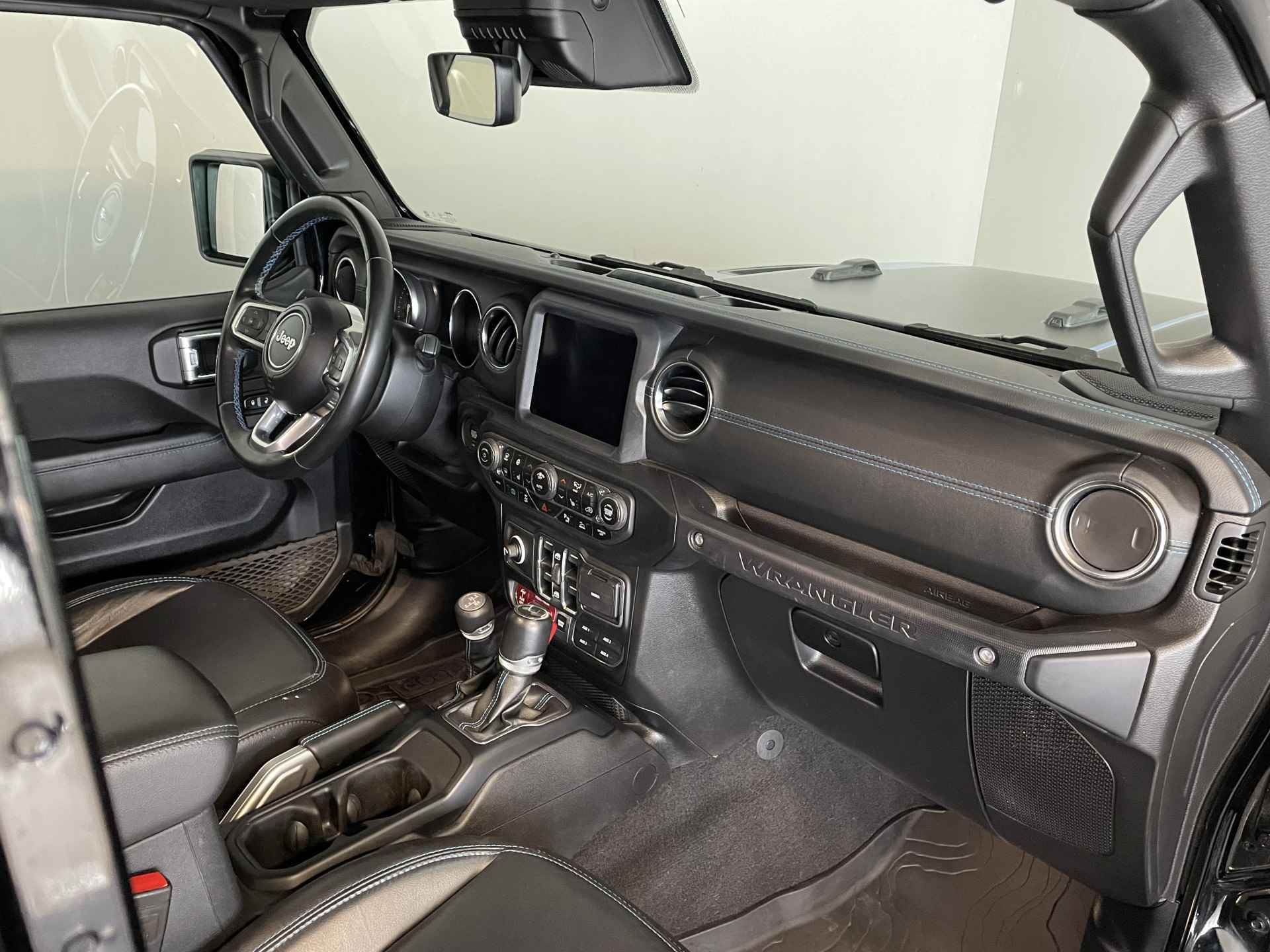 Jeep Wrangler Unlimited 4xe 380 Rubicon ✅ Open Dak ✅ Camera ✅ Stoelverwarming ✅ Stuurverwarming ✅ Trekhaak ✅ - 48/81