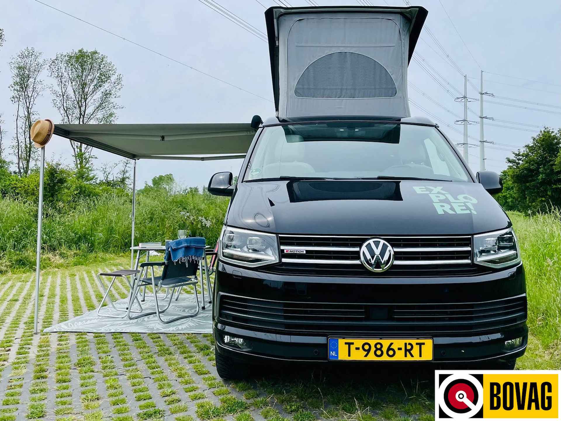 Volkswagen California T6 California Ocean 4Motion Automaat 198 PK 4WD, Adap. chas., Trekhaak, Standkachel, Bedverlenging, LED, Stoelverwarming,  Camera - 3/39