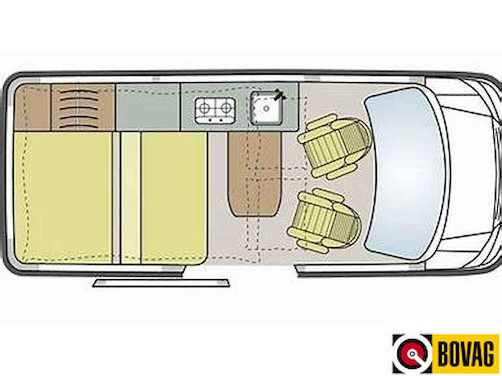 Volkswagen California T6 California Ocean 4Motion Automaat 198 PK 4WD, Adap. chas., Trekhaak, Standkachel, Bedverlenging, LED, Stoelverwarming,  Camera - 39/39