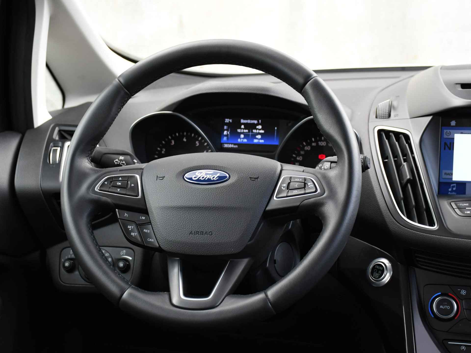 Ford C-Max Titanium 1.0 EcoBoost 125pk KEYLESS | PDC | QUICK CLEAR | NAVI | CRUISE.C | 12 MND GARANTIE - 12/30