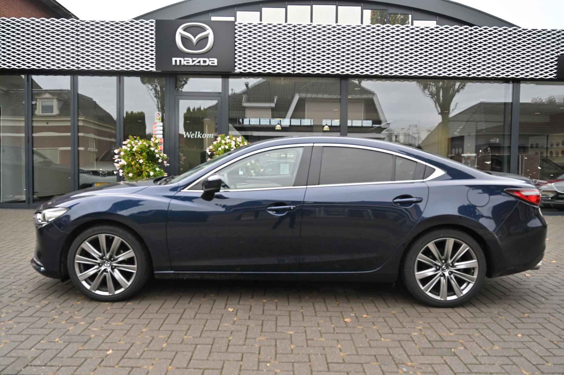 Mazda 6 SkyActiv-G 165 automaat Luxury met Wit leer en Sunroof *Trekhaak* *Dealeronderhouden* *VERWACHT* - 2/51