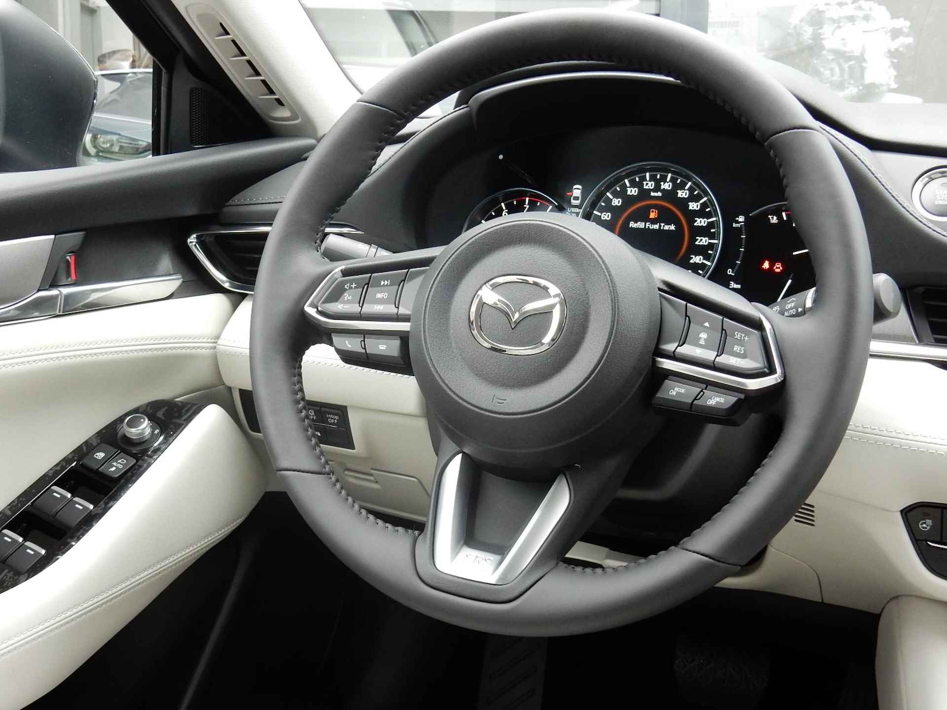 Mazda 6 SkyActiv-G 165 automaat Luxury met Wit leer en Sunroof *Trekhaak* *Dealeronderhouden* *VERWACHT* - 16/51