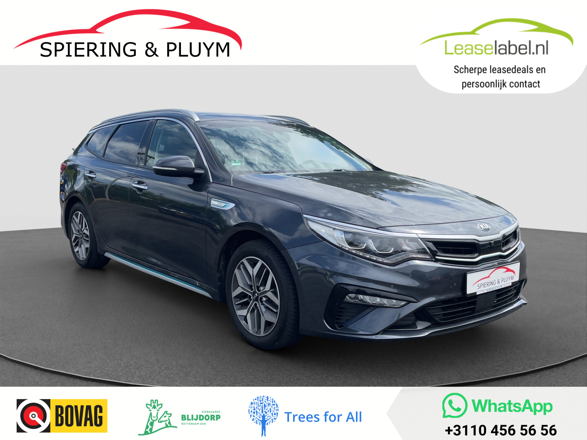 Kia Optima Sportswagon 2.0 GDI PHEV Business ExecutiveLine | Trekhaak | Leder