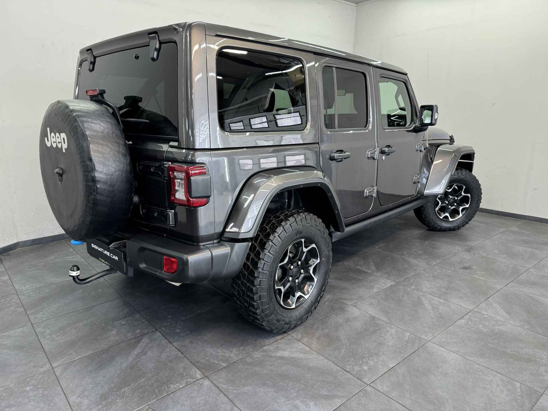 Jeep Wrangler Unlimited 4xe 380 Rubicon✅Stoelverwarming✅Stuurverwarming✅Hardtop✅Trekhaak✅Leder Bekleding✅Achteruitrijcamera✅Adaptive Cruise Control✅ - 25/73