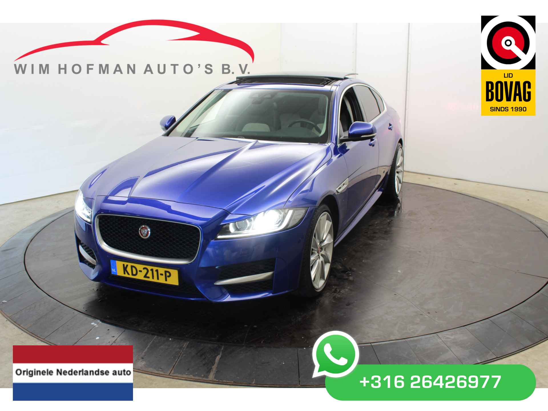 Jaguar XF 2.0d Portfolio R-Sport Panodak Camera Leder 19” - 1/45