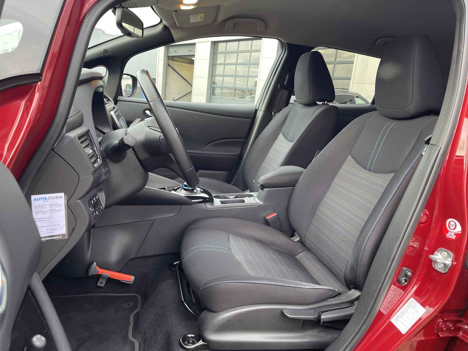 Nissan LEAF N-Connecta 40 kWh *SUBSIDIE MOGELIJK* | Adapt. Cruise Control | Navigatie | 360° Camera | Stuur- + Stoelverwarming | Apple Carplay/Android Auto | Rijklaarprijs! - 9/26
