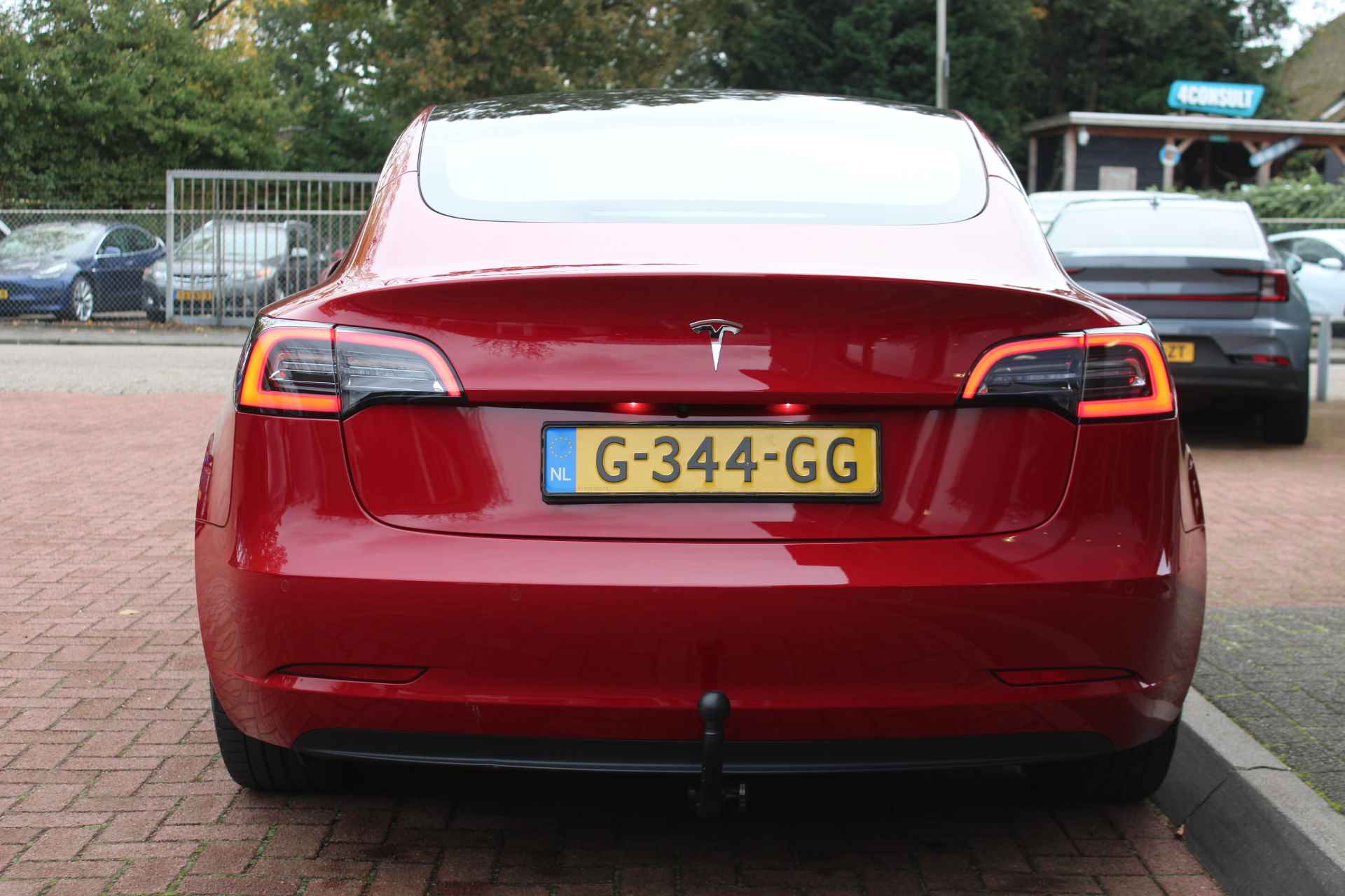 TESLA Model 3 Standard Plus | Trekgewicht! | Trekhaak | Black-on-Red | Auto-Pilot | Orig. NL | - 5/17