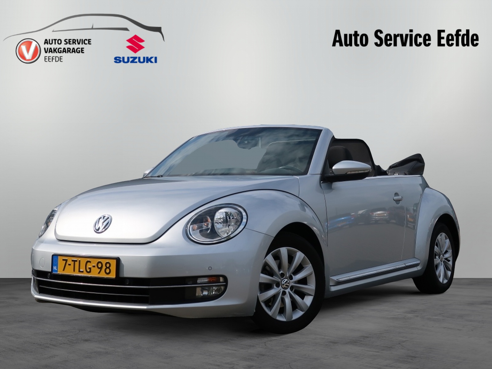 Volkswagen Beetle Cabriolet 1.2 TSI Design Automaat Navigatie / Stoelverwarming / Pdc bij viaBOVAG.nl