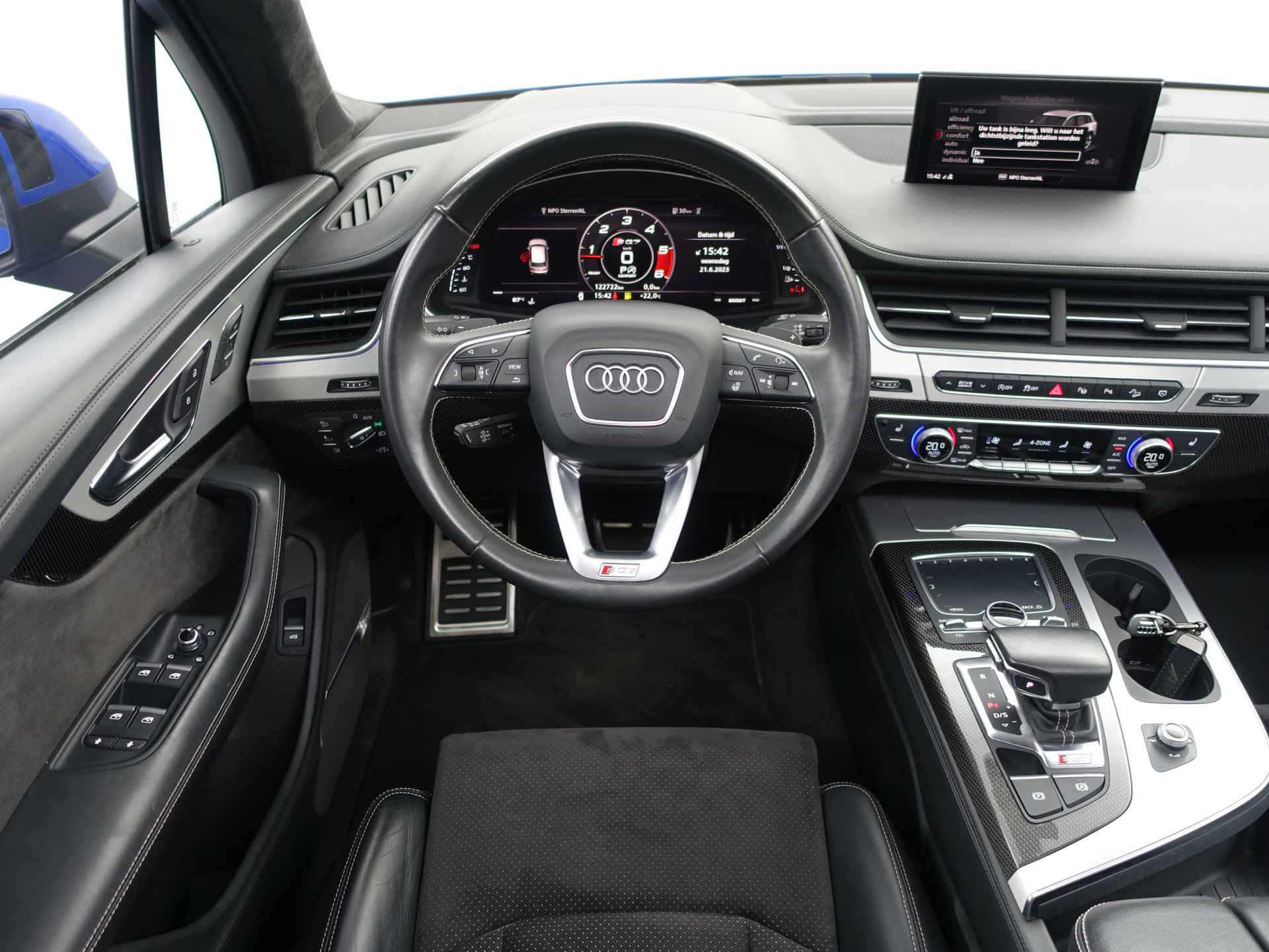 Audi Q7 4.0 TDI SQ7 Quattro Exclusive + Alcantara Interieur, Nachtzicht, Head Up, 360 Camera, Memory, Standkachel, Bose - 8/58