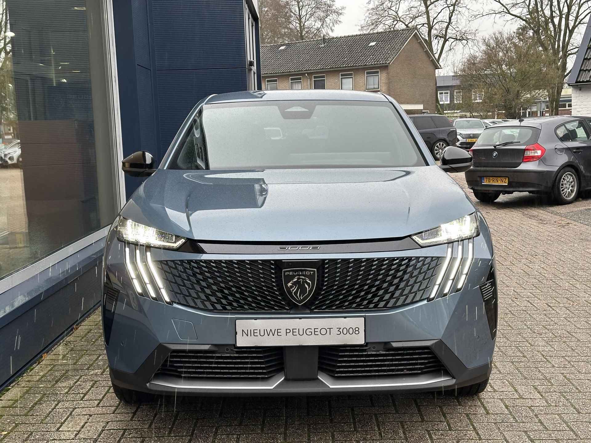 Peugeot 3008 1.2 Hybrid 136 Allure | Nieuwe Auto | Trekhaak 1200 KG Trekvermogen | Registratie 2025 mogelijk | Panoramic Navigation Pack | 360 Vision & Drive Assist Pack | Climate Control | Stuurverwarming | Camera | Adaptieve Cruise Control | 19 Inch Lichtmetalen Velgen | LED Verlichting | - 2/50