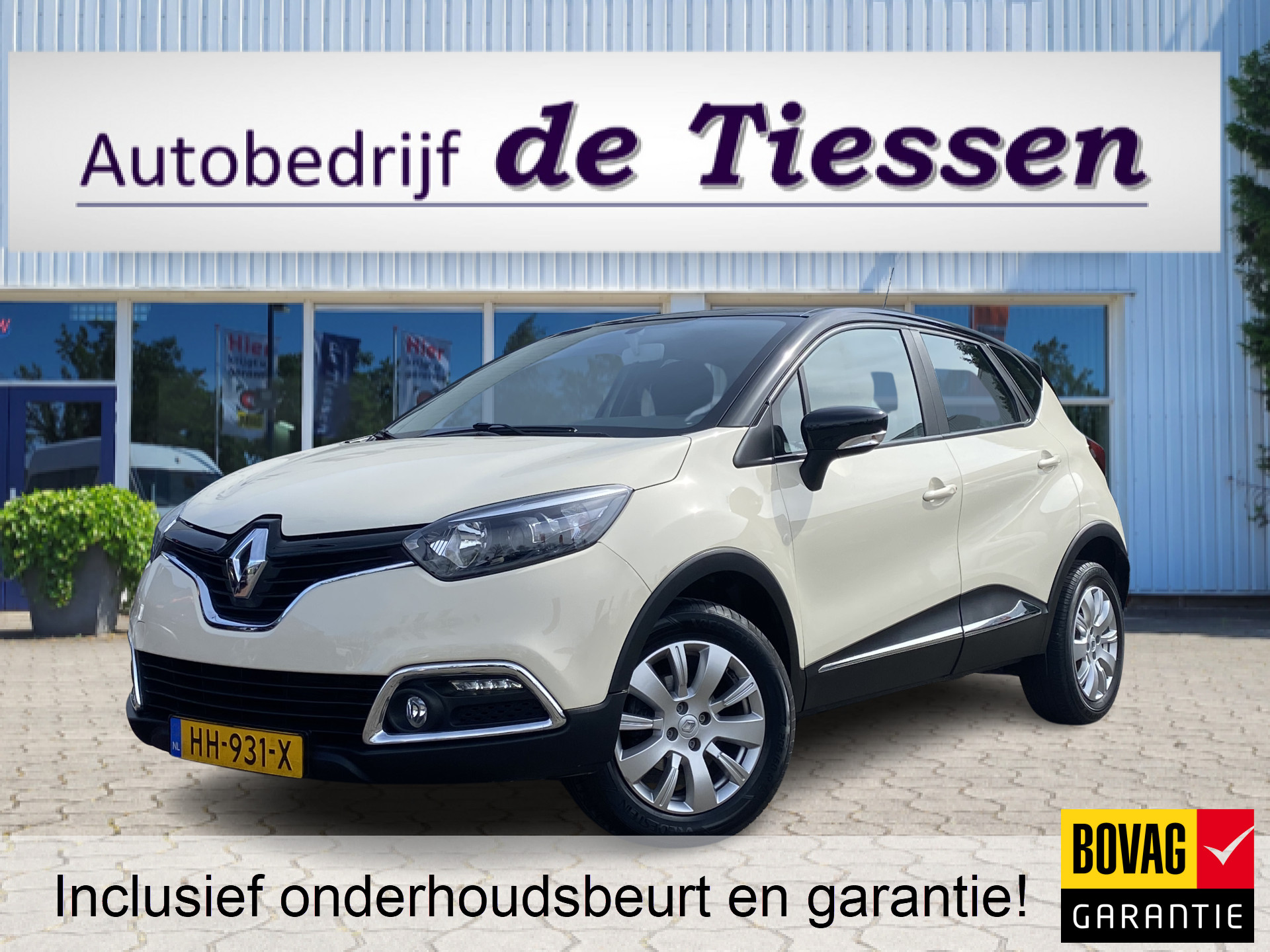 Renault Captur 0.9 TCe Expression, 90 PK, Cruise, Airco, 16" LM velgen, Rijklaar met beurt & garantie! bij viaBOVAG.nl