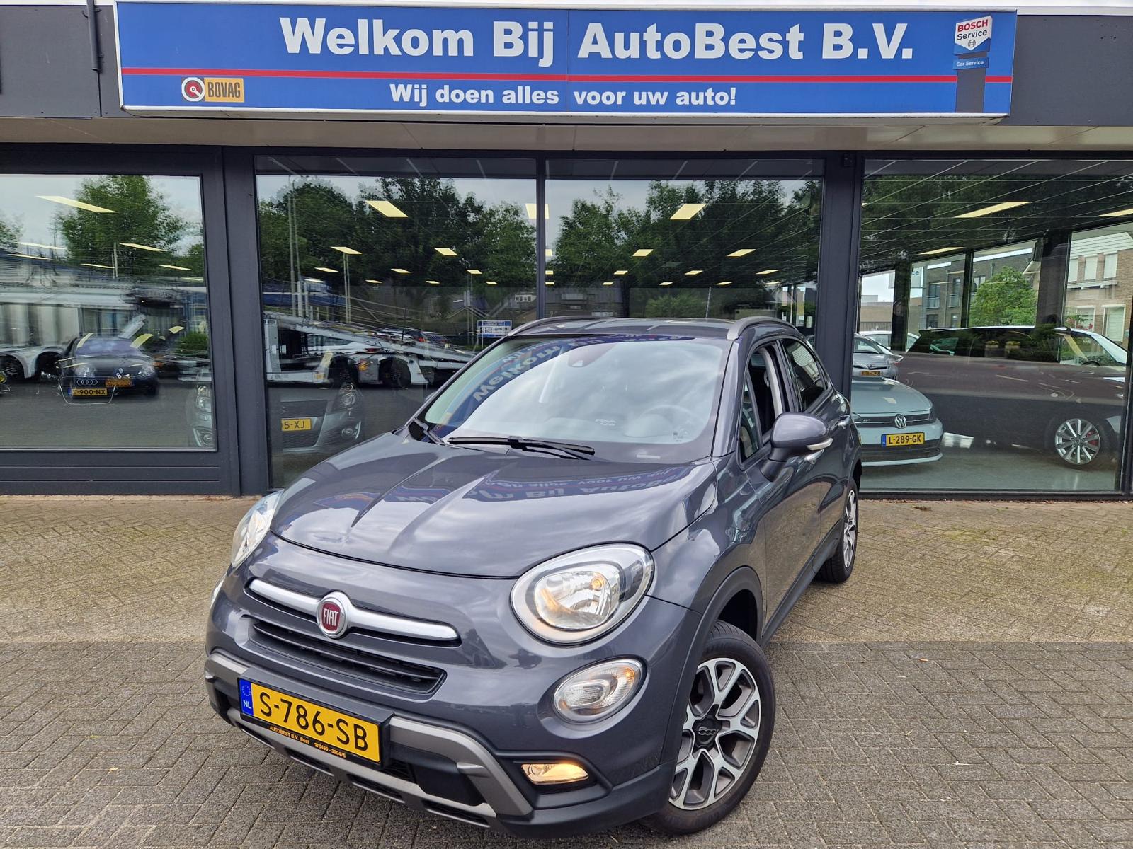 Fiat 500X 4X4 Automaat, ''50/50 Leder'' Clima/ Cruise Control!