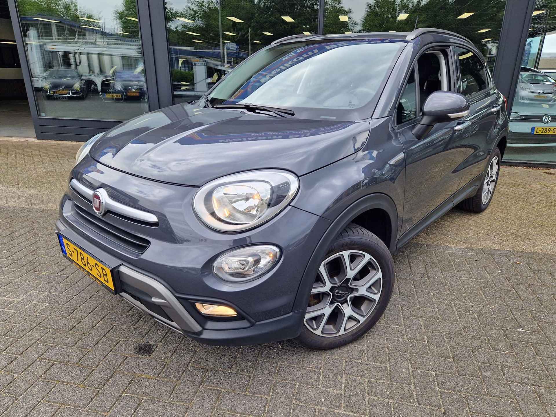 Fiat 500X 4X4 Automaat, ''50/50 Leder'' Clima/ Cruise Control! - 7/20