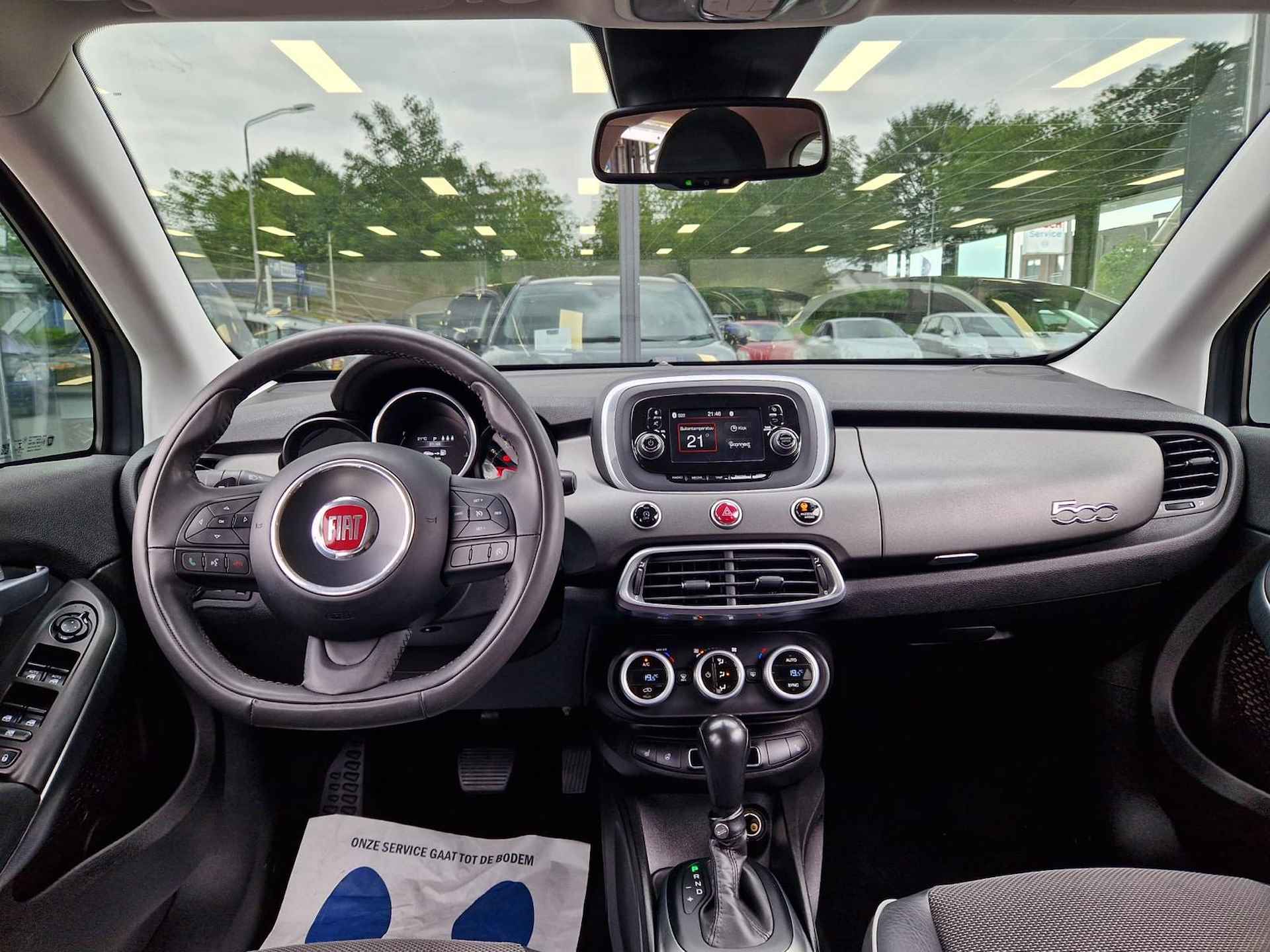 Fiat 500X 4X4 Automaat, ''50/50 Leder'' Clima/ Cruise Control! - 9/20