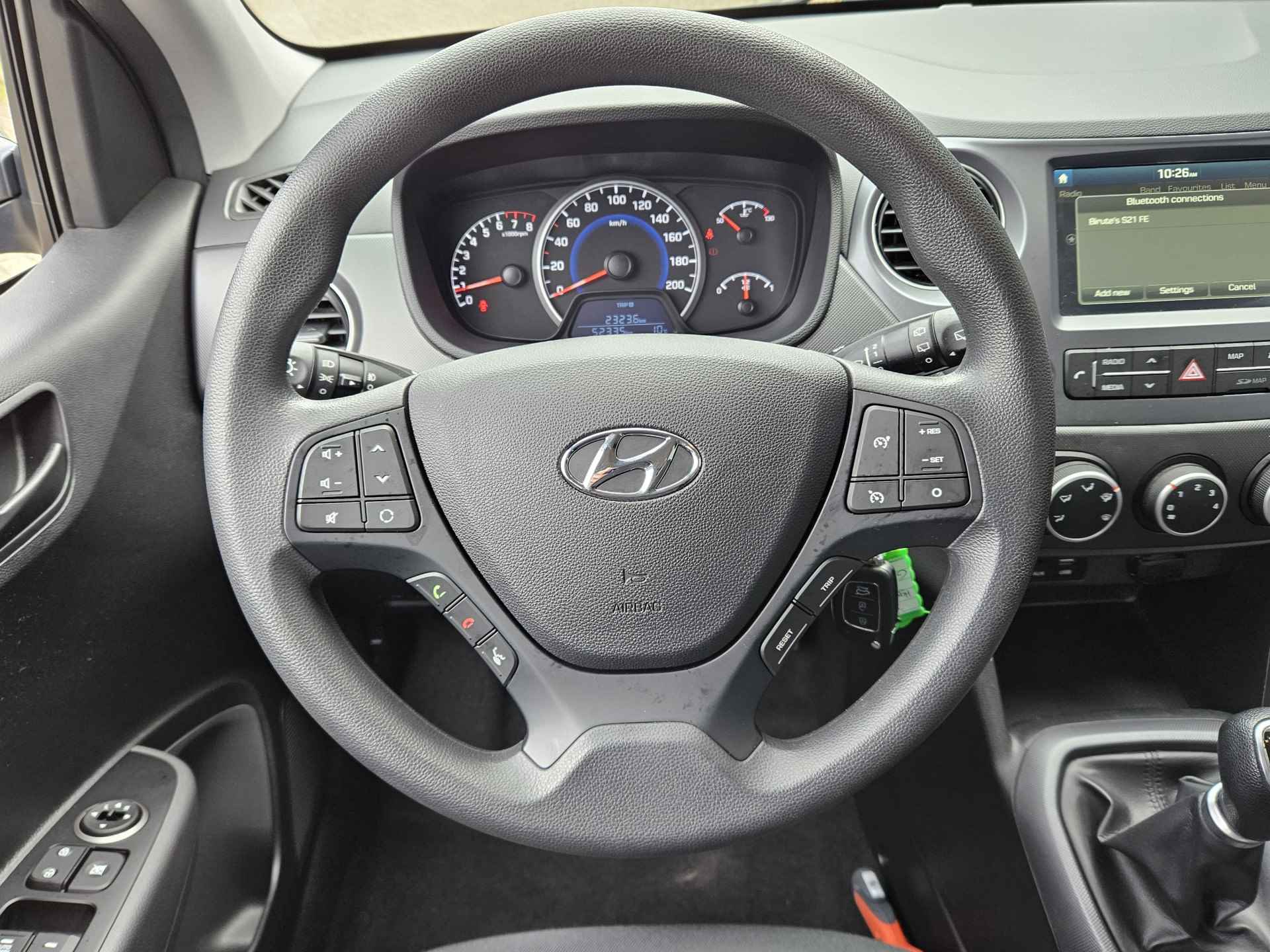 Hyundai i10 1.0i Comfort Navigatie | Bluetooth | Parkeersensoren - 28/33