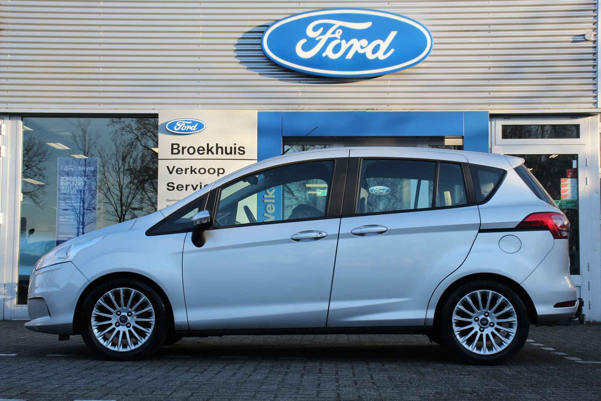 Ford B-MAX 1.0EB | NL-AUTO! | DEALER OH! | NAVI | CRUISE | PARKEERSENOREN | BLUETOOTH | TREKHAAK - 2/31