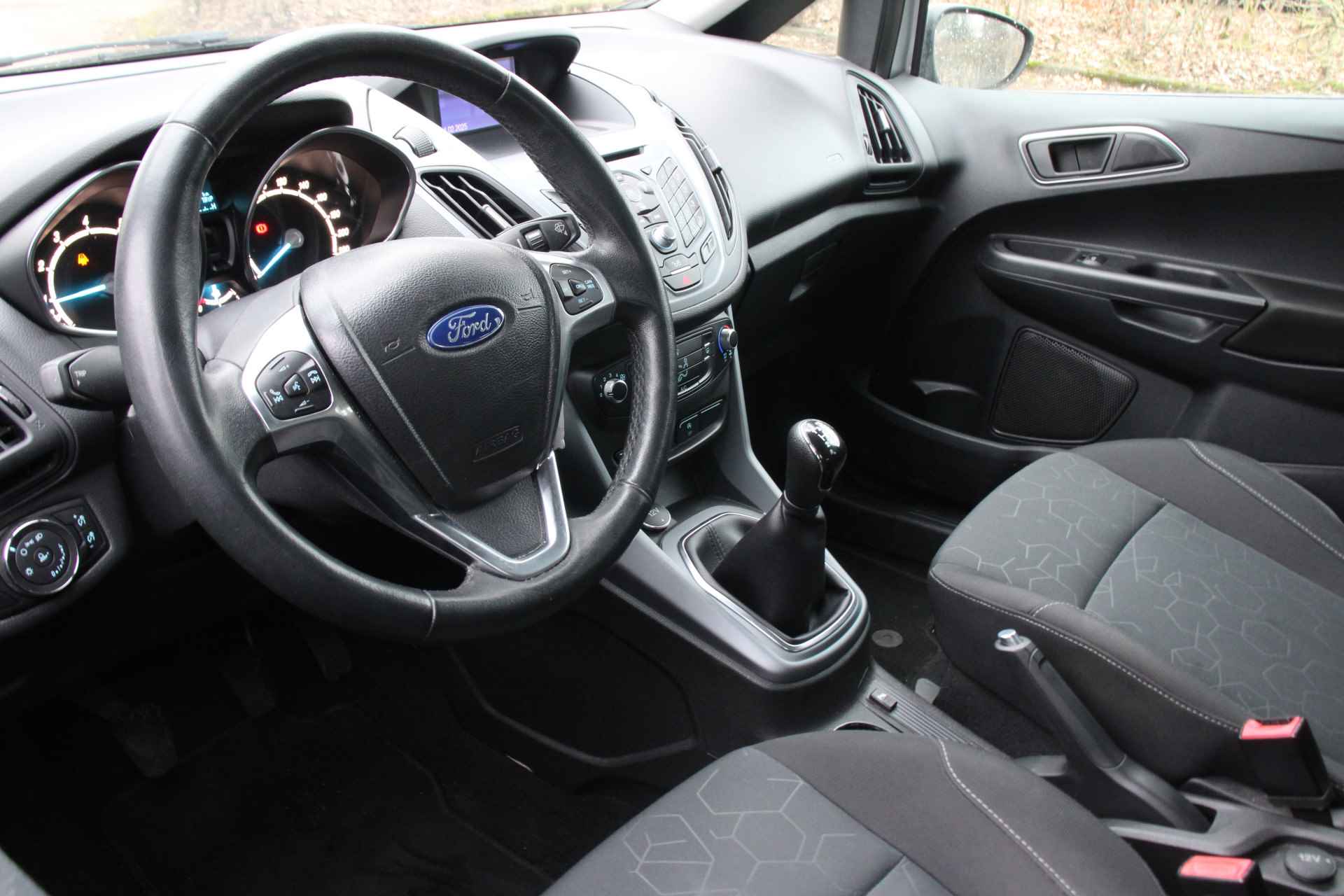 Ford B-MAX 1.0EB | NL-AUTO! | DEALER OH! | NAVI | CRUISE | PARKEERSENOREN | BLUETOOTH | TREKHAAK - 3/31