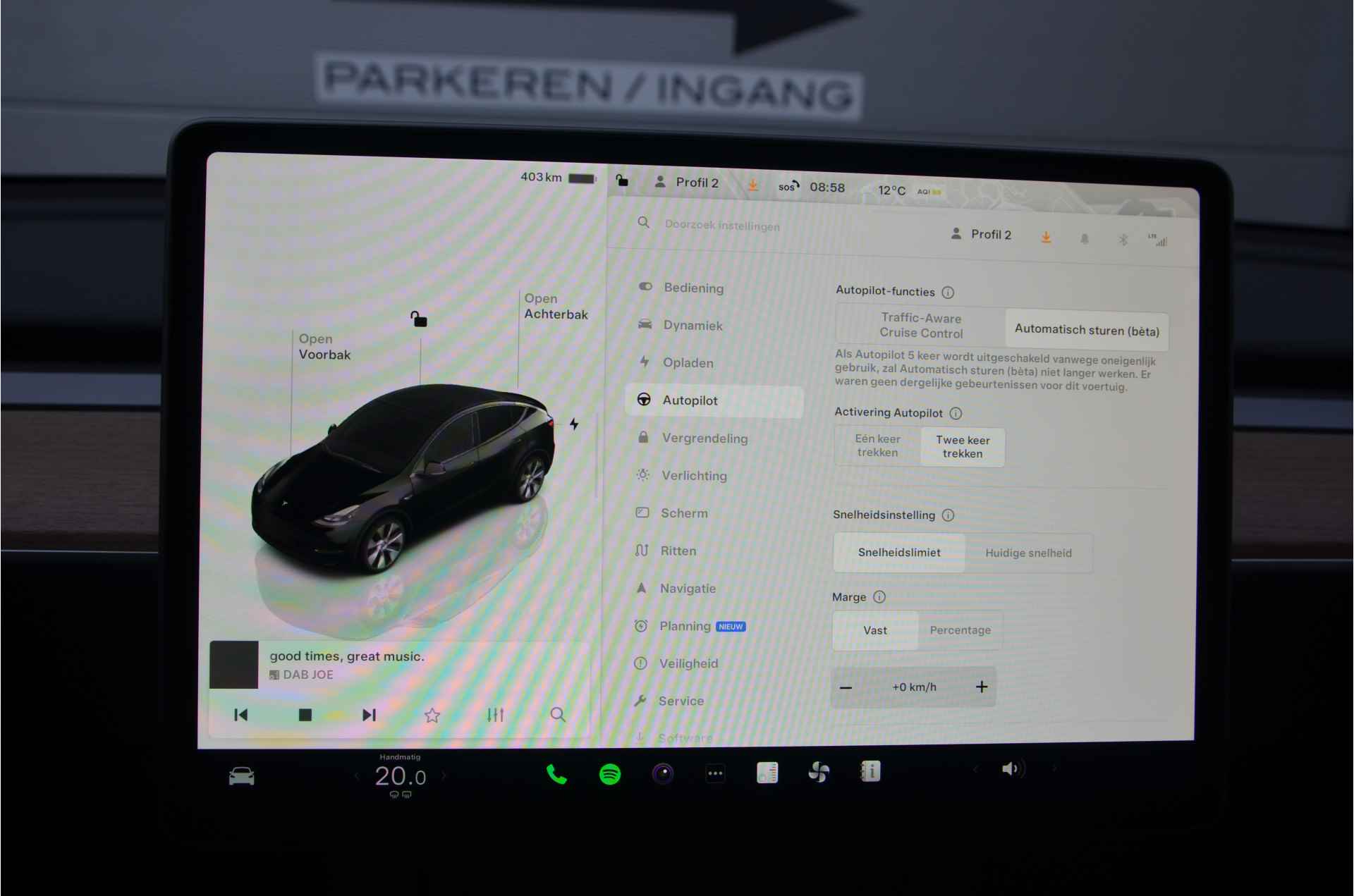 Tesla Model Y RWD 58 kWh AutoPilot, LFP Accu, dus 100% opladen! - 20/34