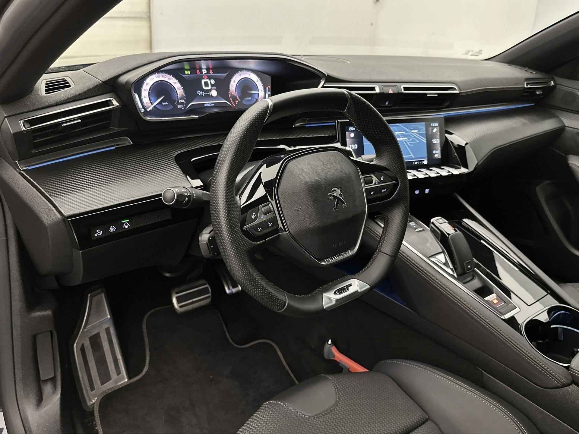 Peugeot 508 SW GT 130 pk Automaat (1ste Eig./Navi/Panoramadak | Elektr Achterklep/Dodehoek detectie/Keyless Entry/Start/Adaptieve Cruise Control/Apple Carplay/Android Auto) - 11/35