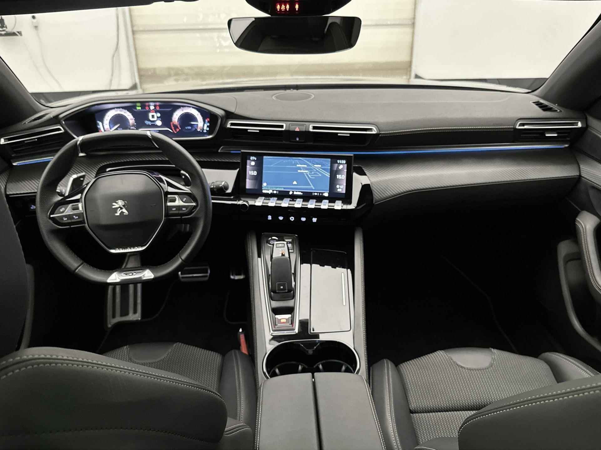 Peugeot 508 SW GT 130 pk Automaat (1ste Eig./Navi/Panoramadak | Elektr Achterklep/Dodehoek detectie/Keyless Entry/Start/Adaptieve Cruise Control/Apple Carplay/Android Auto) - 12/35