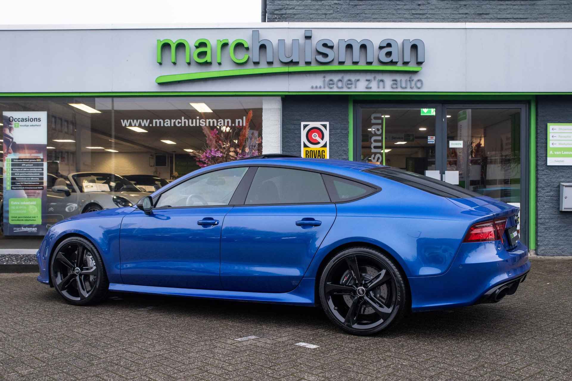 Audi RS7 Sportback 4.0 TFSI quattro Pro Line Plus / PANODAK / KERAMISCH / NIGHT VISION / - 7/73