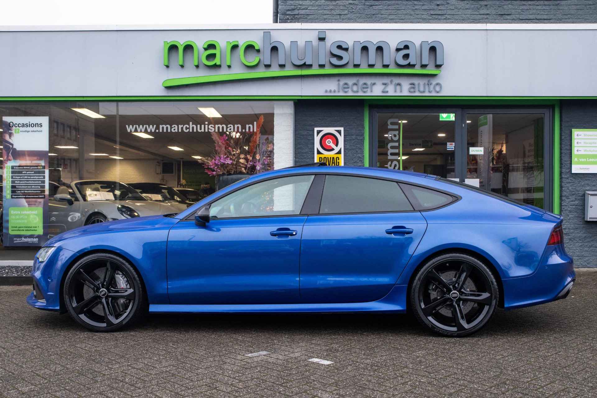 Audi RS7 Sportback 4.0 TFSI quattro Pro Line Plus / PANODAK / KERAMISCH / NIGHT VISION / - 18/73