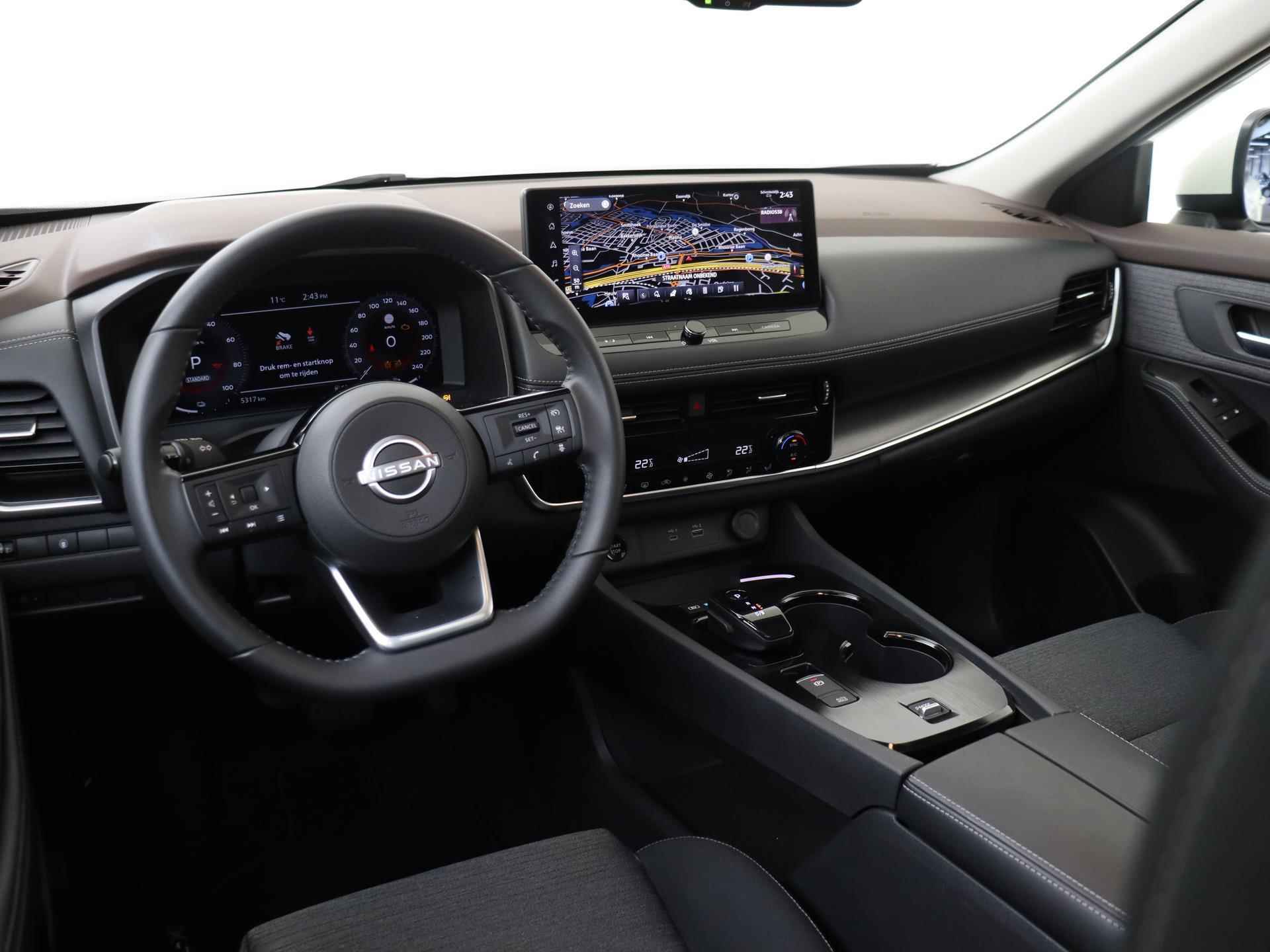 Nissan X-Trail 1.5 - 158PK e-Power N-Connecta Automaat | Navigatie | Apple Carplay/Android auto | Climate control | Cruise Control Adaptief | LED Lampen | Dodehoek detectie | 18 inch Velgen | Schuif-kantel dak | - 6/31