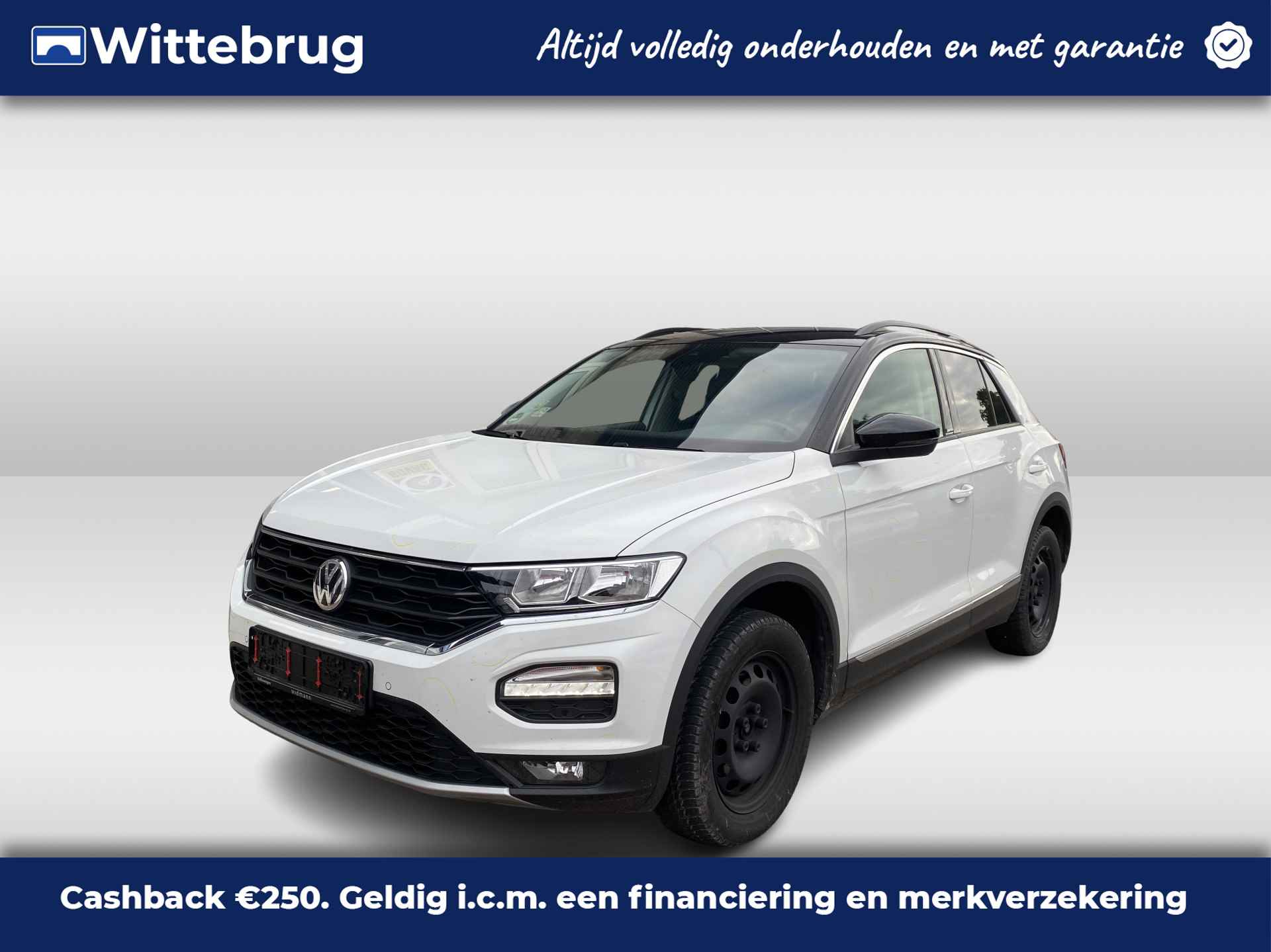 Volkswagen T-Roc 1.0 TSI United / PARK. SENSOREN/ STOEL VERWARM./ ADAPT. CRUISE/ APP CONNECT/ NAVI/ CLIMA/ - 1/23