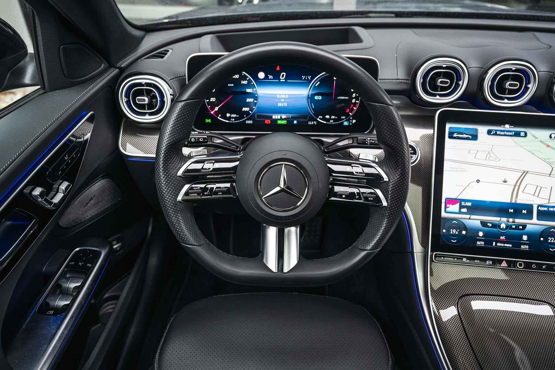 Mercedes-Benz C-klasse Estate 300 e AMG Line Premium Plus | Panoramadak | Memory Zetels | 360 camera | Digital Light | 4 Zone Climate | Sfeerverlichting Premium - 17/37