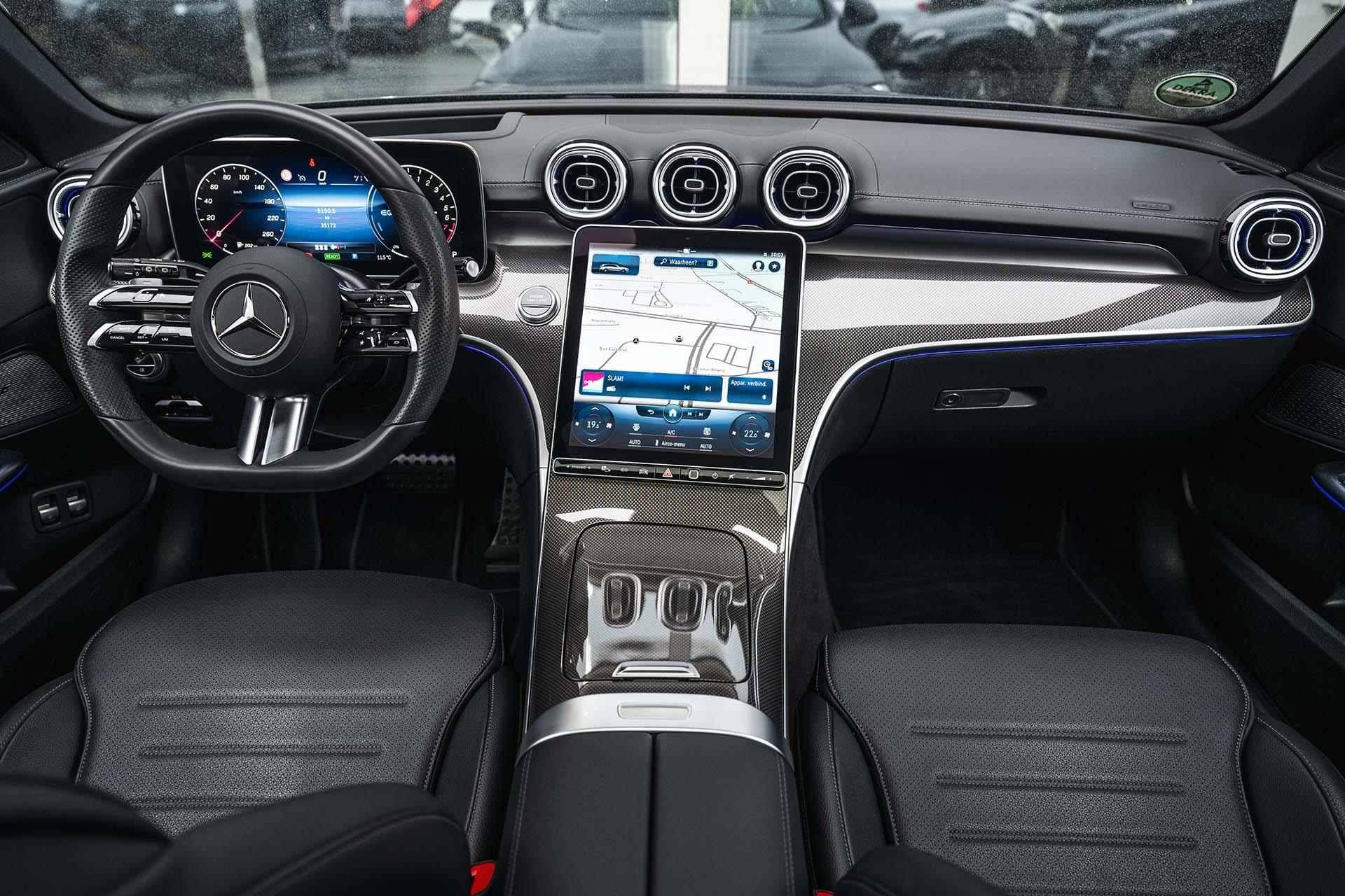 Mercedes-Benz C-klasse Estate 300 e AMG Line Premium Plus | Panoramadak | Memory Zetels | 360 camera | Digital Light | 4 Zone Climate | Sfeerverlichting Premium - 18/37