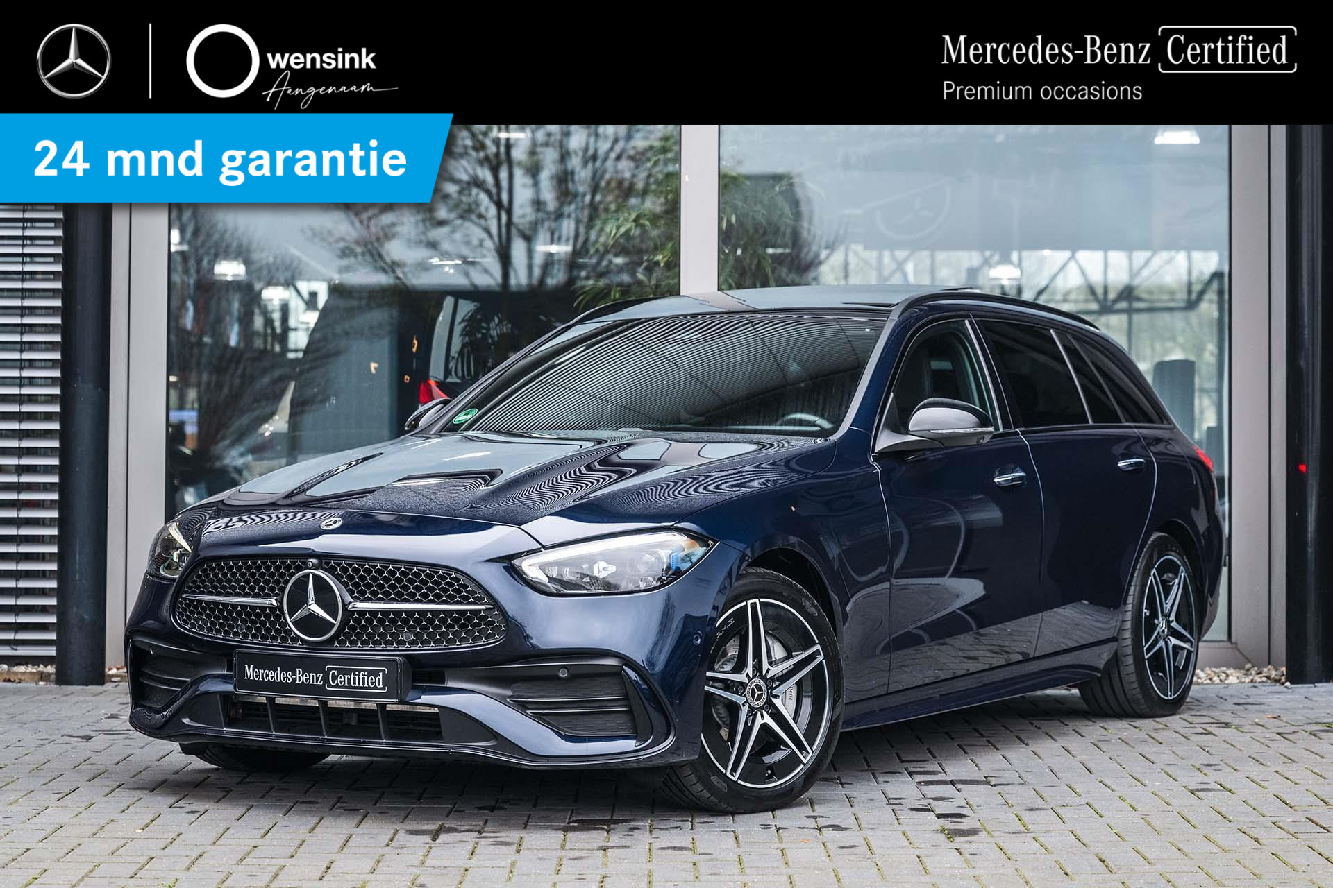 Mercedes-Benz C-klasse Estate 300 e AMG Line Premium Plus | Panoramadak | Memory Zetels | 360 camera | Digital Light | 4 Zone Climate | Sfeerverlichting Premium