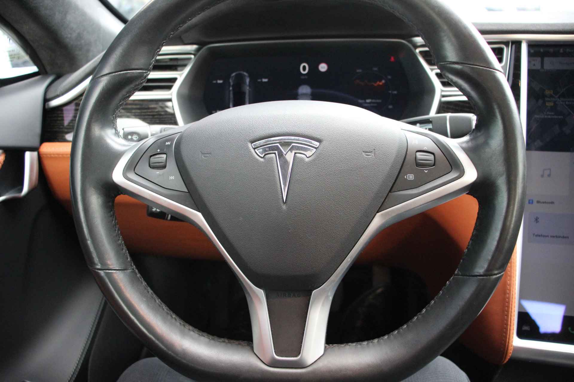 Tesla Model S 90D Base €38653 Incl BTW 422PK | Panoramdak | Luchtvering | Autopilot - 21/29