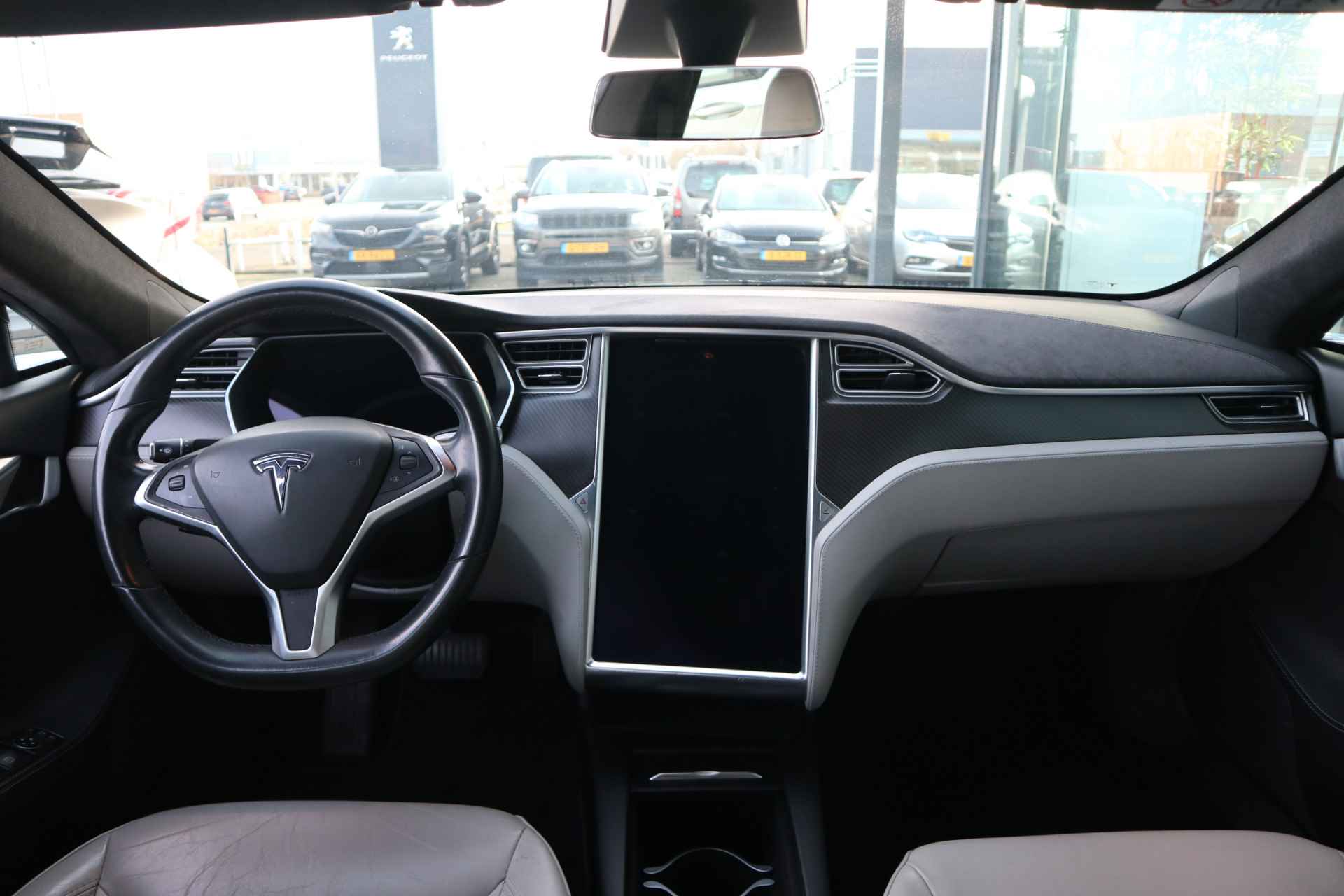 Tesla Model S 75 Base Gratis Supercharging! NL Auto! 1E Eig/ / NEXT GEN Stoelen/ Garantie Batterij T/M 02-02-2025/ Garantie Aandrijf unit 02-02-2025/ Camera/ Stoelverw/ Leder Bekled/  LED/ Cruise/ - 4/41